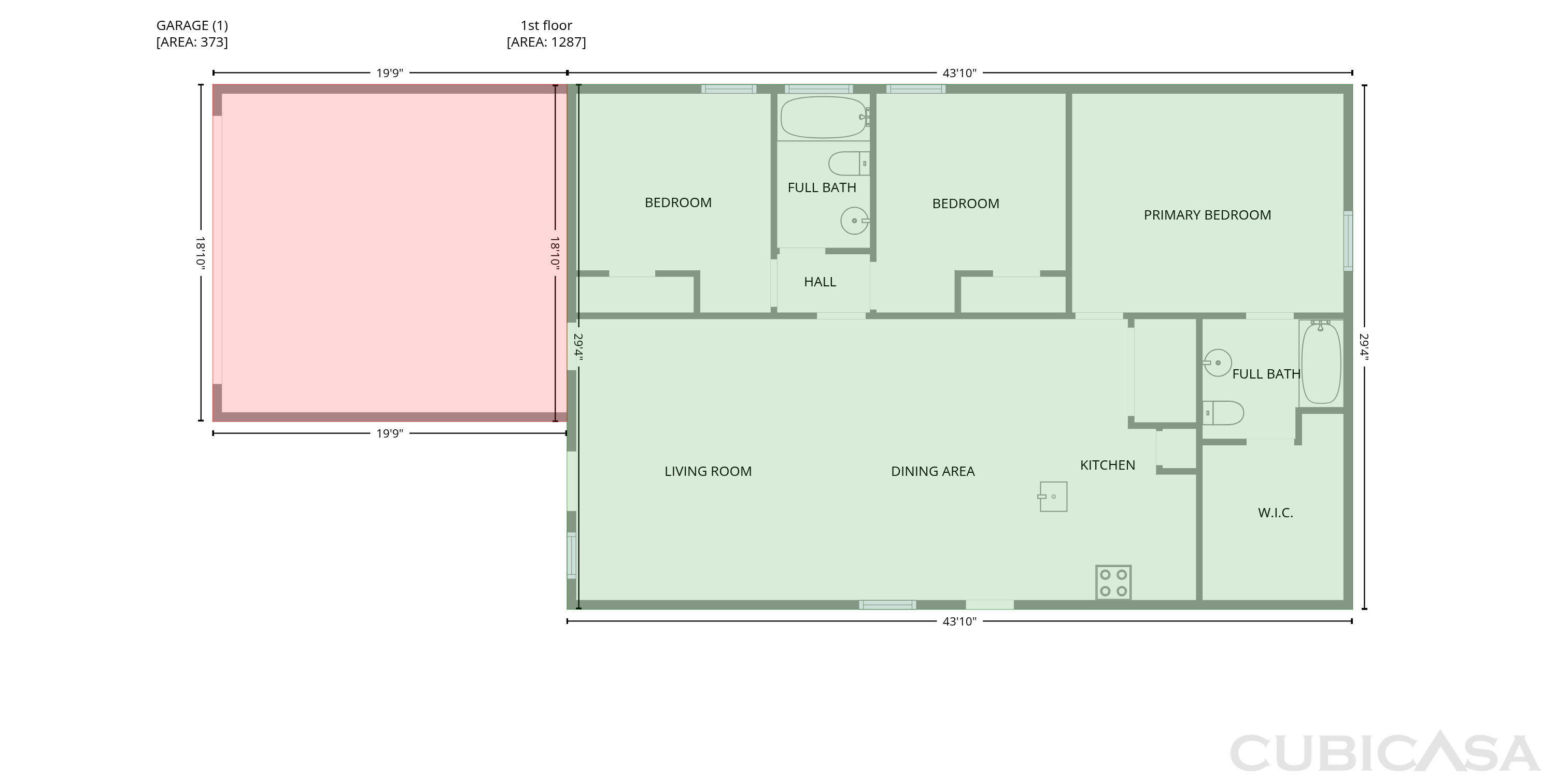 Main Floor of 3617 Harper St, Little Elm, TX
