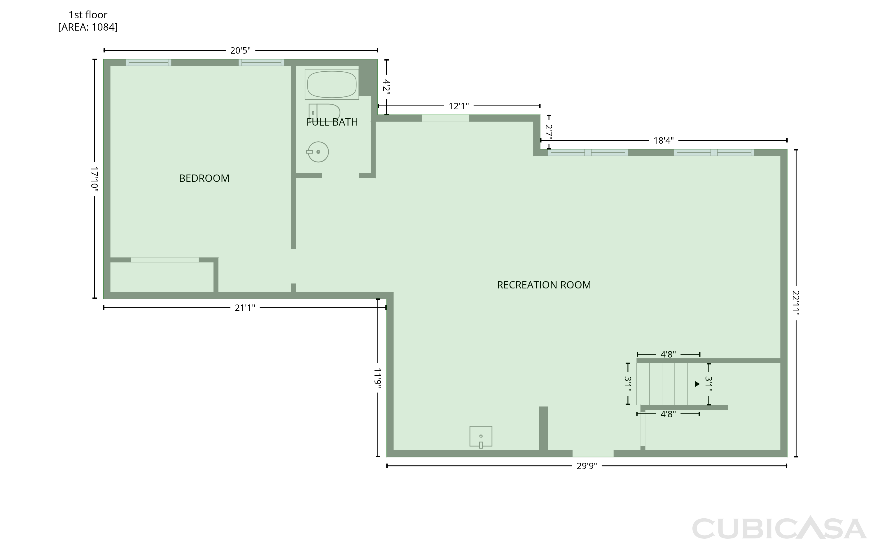 Main Floor of 3981 Brunswick Dr, Harrisburg, NC