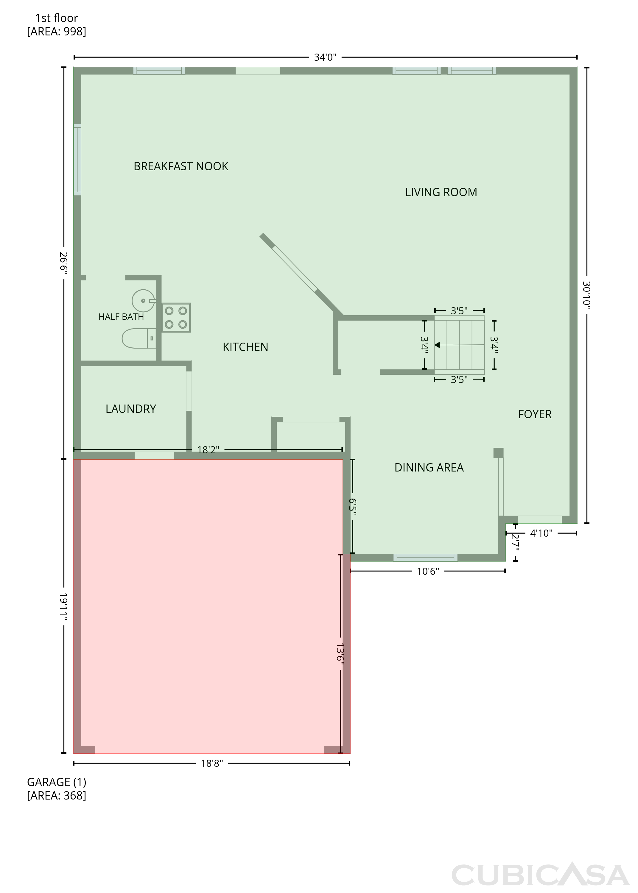 Main Floor of 8447 Centenary Dr, Camby, IN