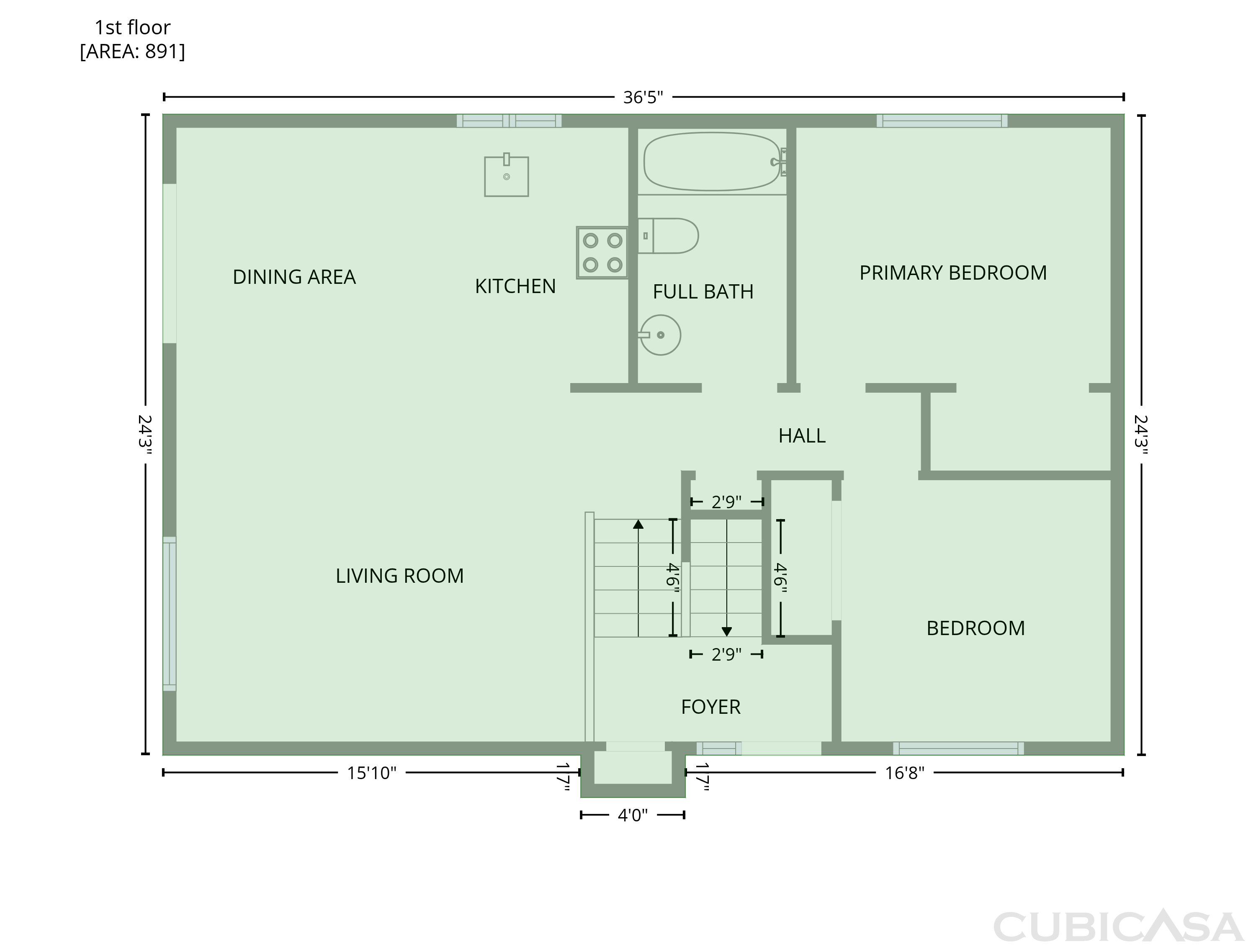 Second Floor of 28127 146th St NW, Zimmerman, MN