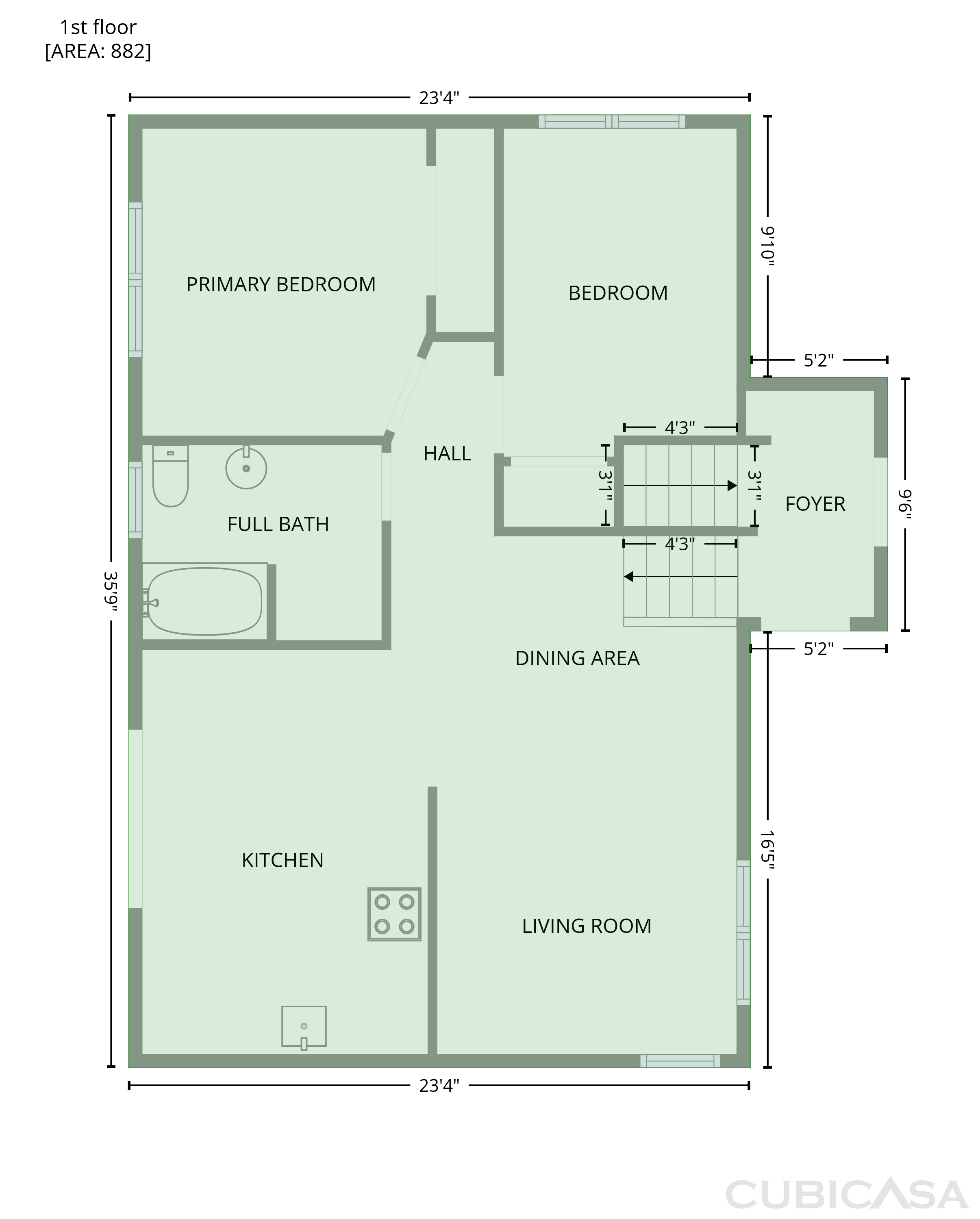 Second Floor of 5418 142nd Ave NW, Ramsey, MN