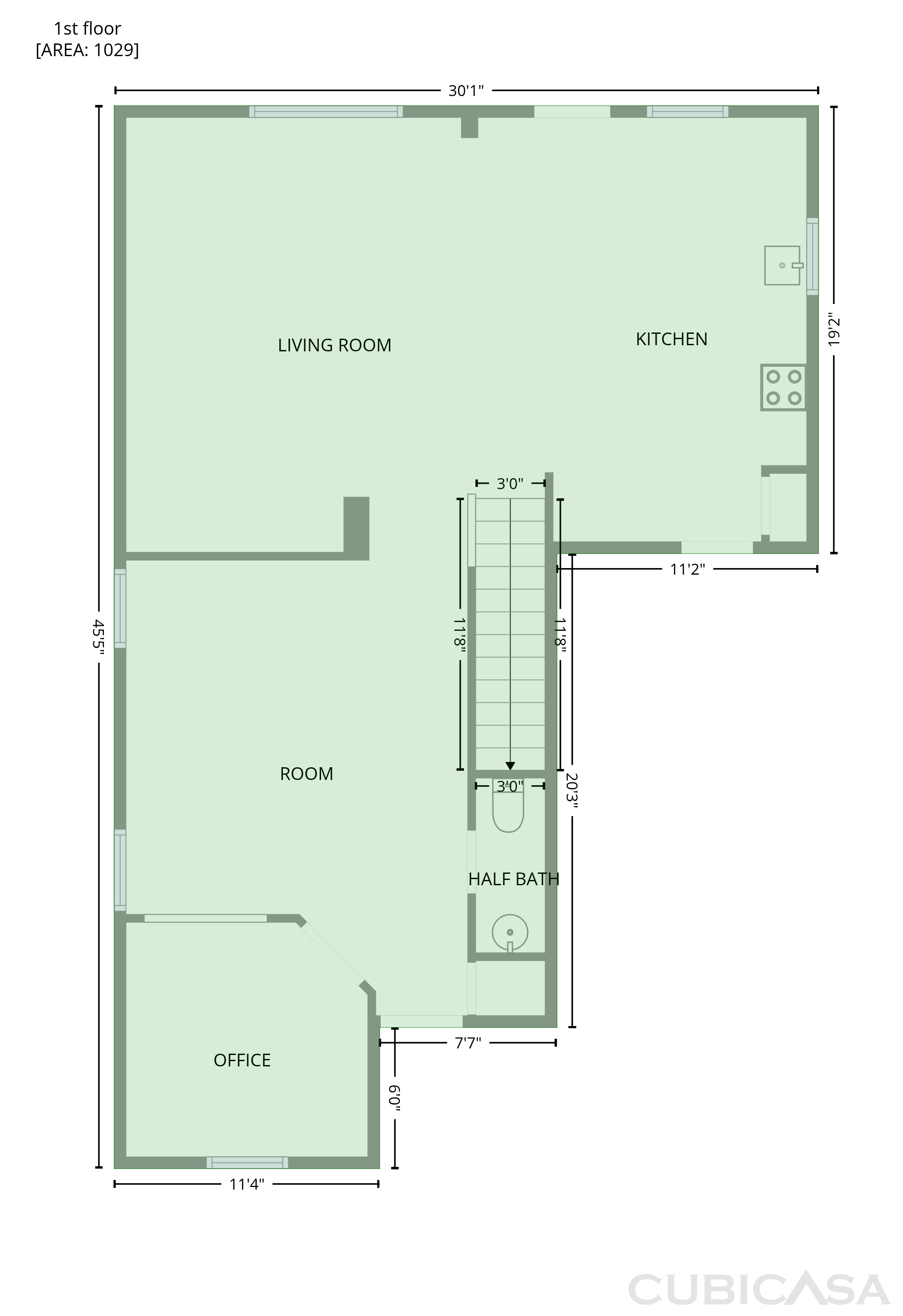 Main Floor of 2646 Skyview Trace Ct, Houston, TX