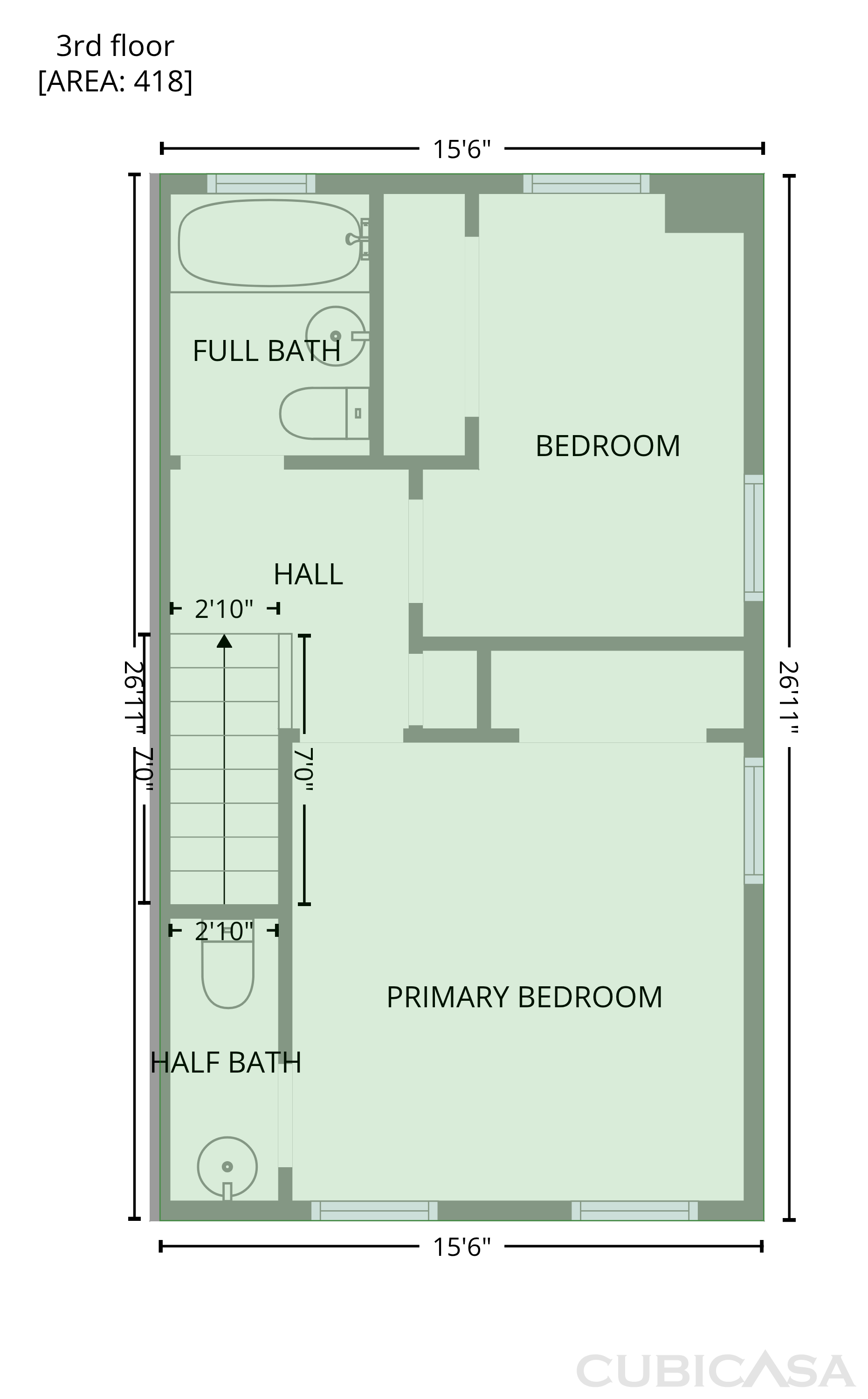 Third Floor of 701 Atlantic St SE, Washington, DC