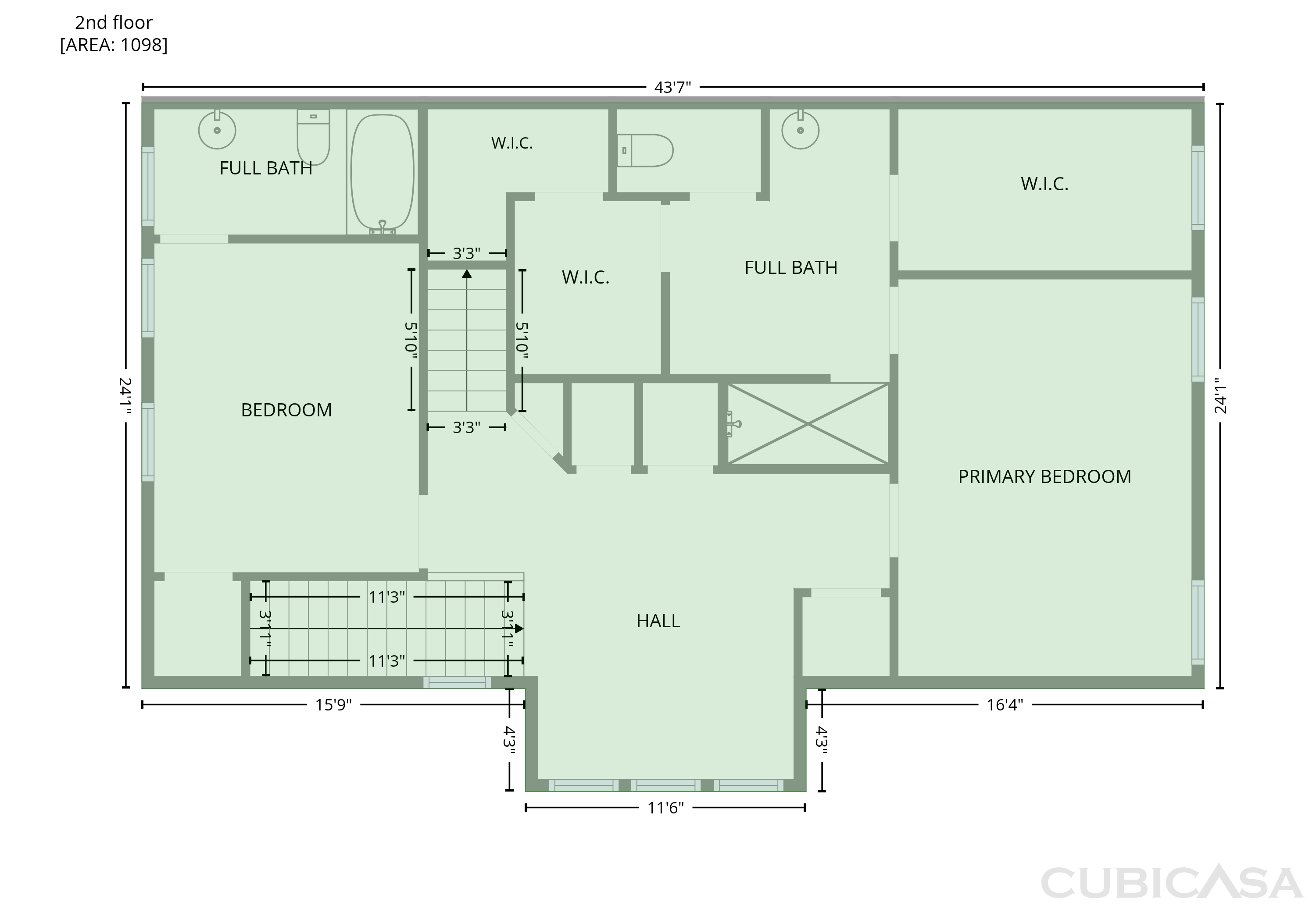 Second Floor of 549 S Fretz Ave, Edmond, OK