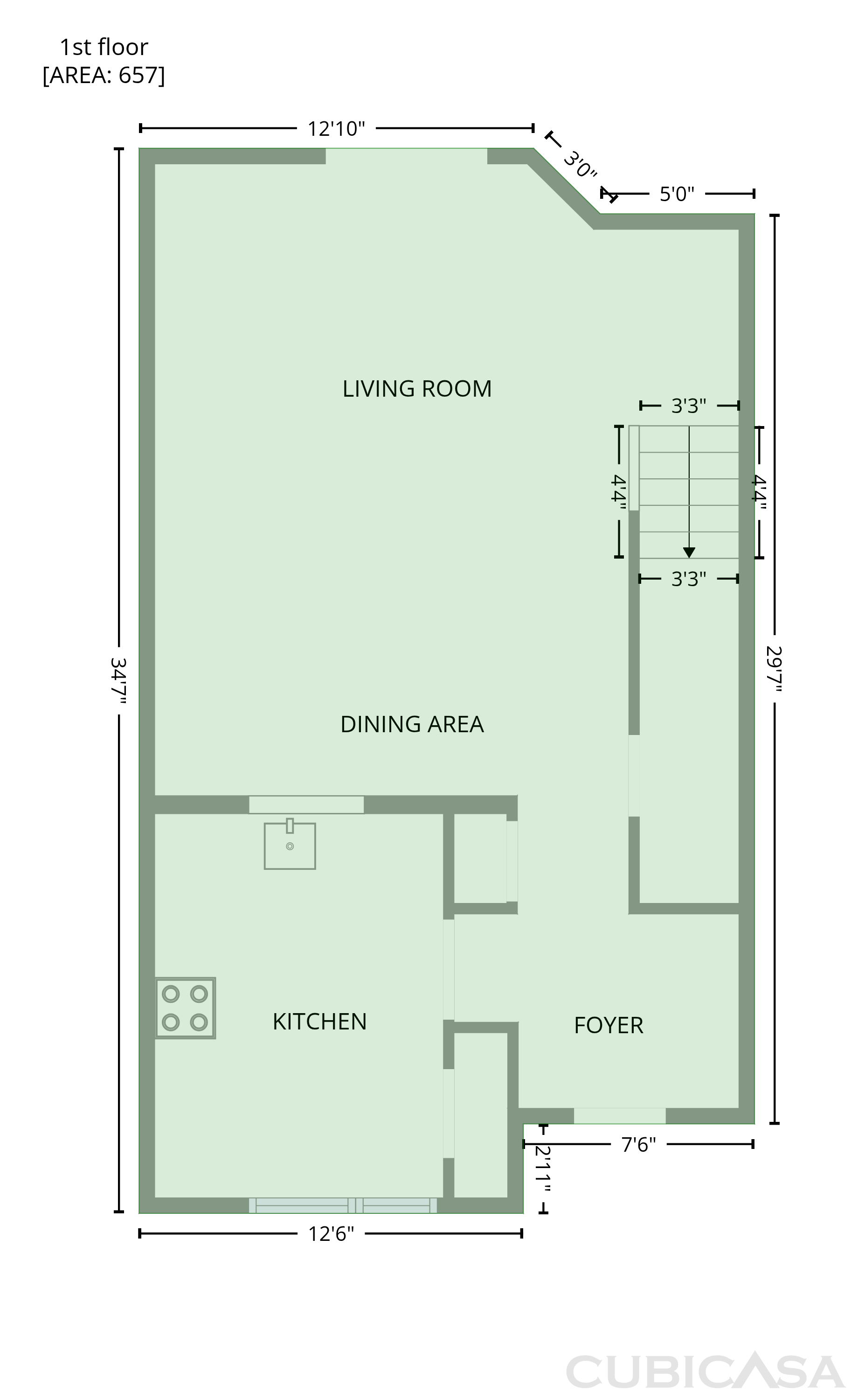 Main Floor of 1689 Broad River Rd, Atlanta, GA
