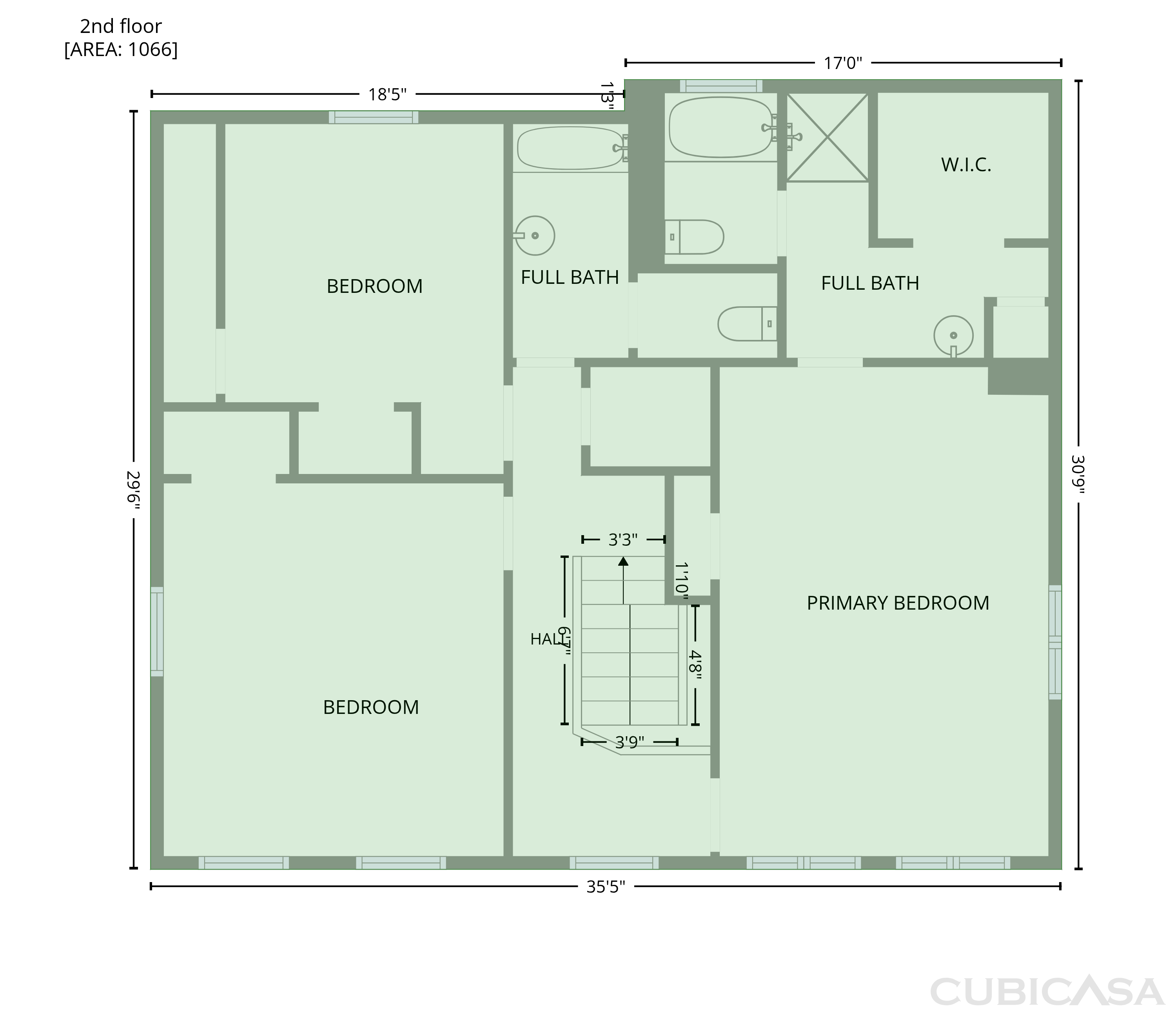 Second Floor of 1818 Fox Chase Dr, Goodlettsville, TN