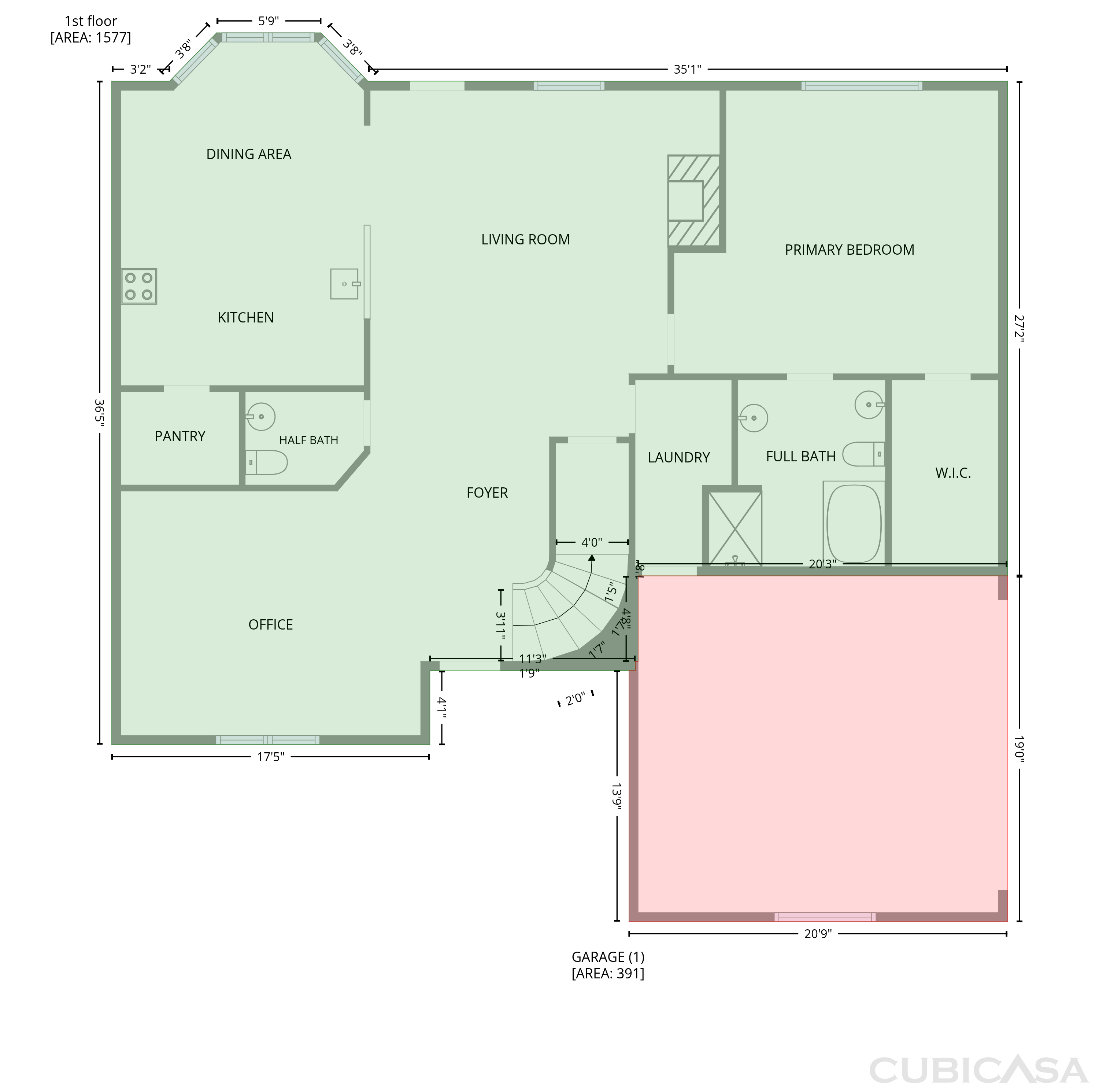 Main Floor of 3218 Berry Holw, Melissa, TX
