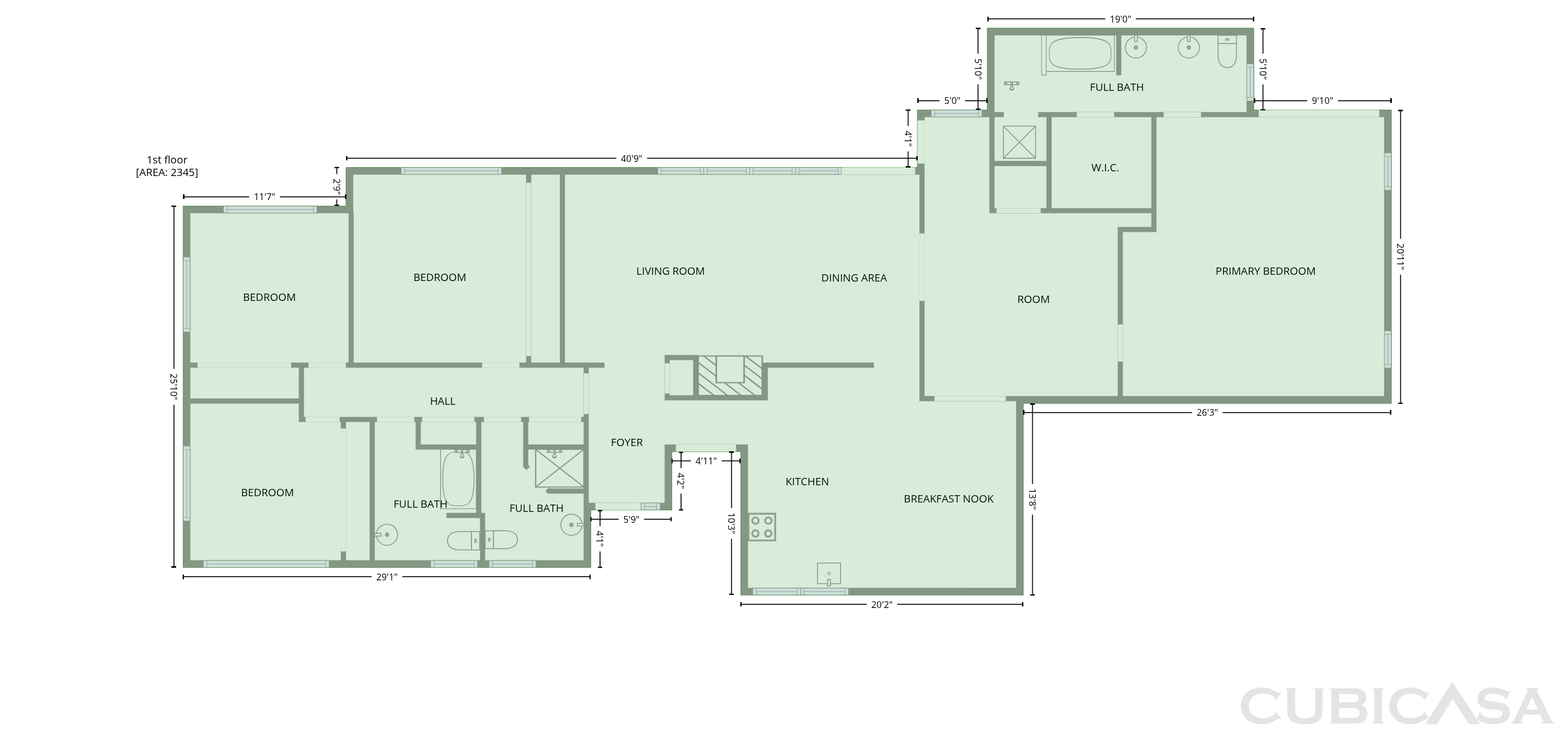 Main Floor of 4106 Walnut Hill Ln, Dallas, TX