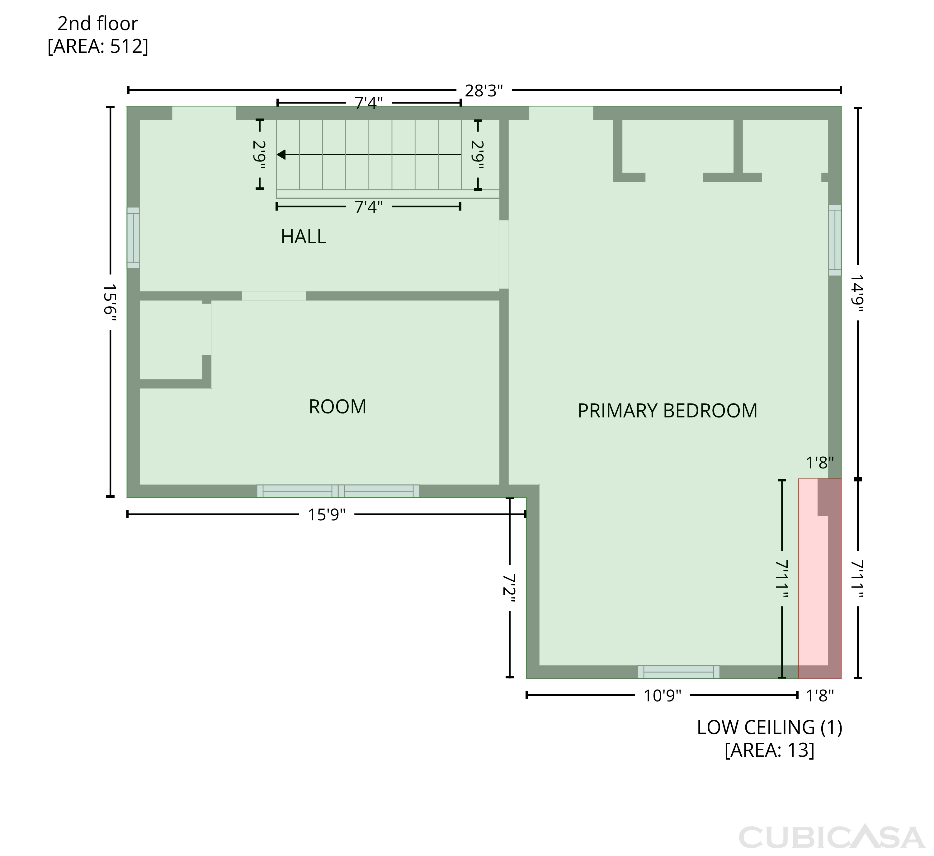 Third Floor of 3023 K St SE, Washington, DC
