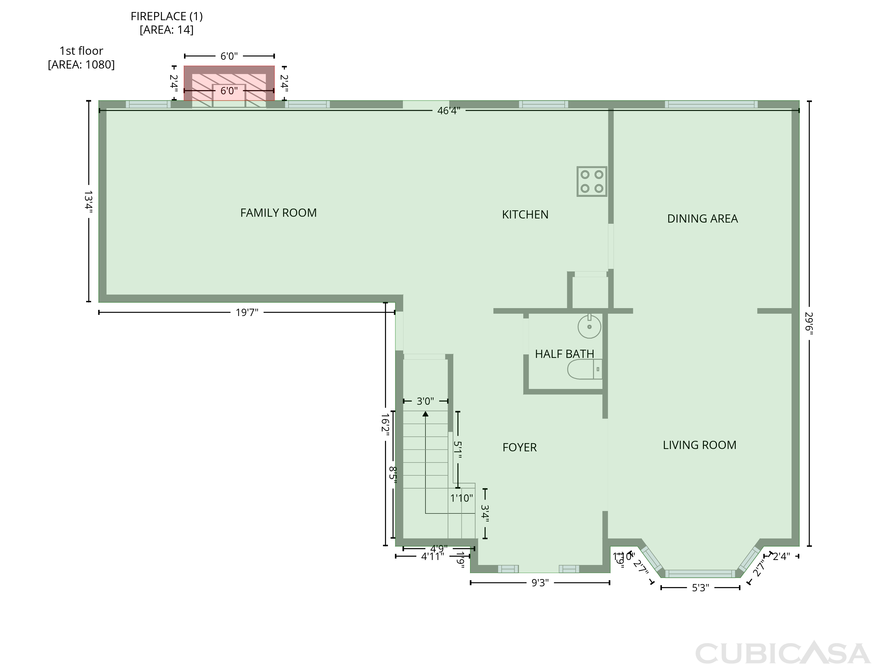 Main Floor of 3582 Coveside Ct, Loganville, GA