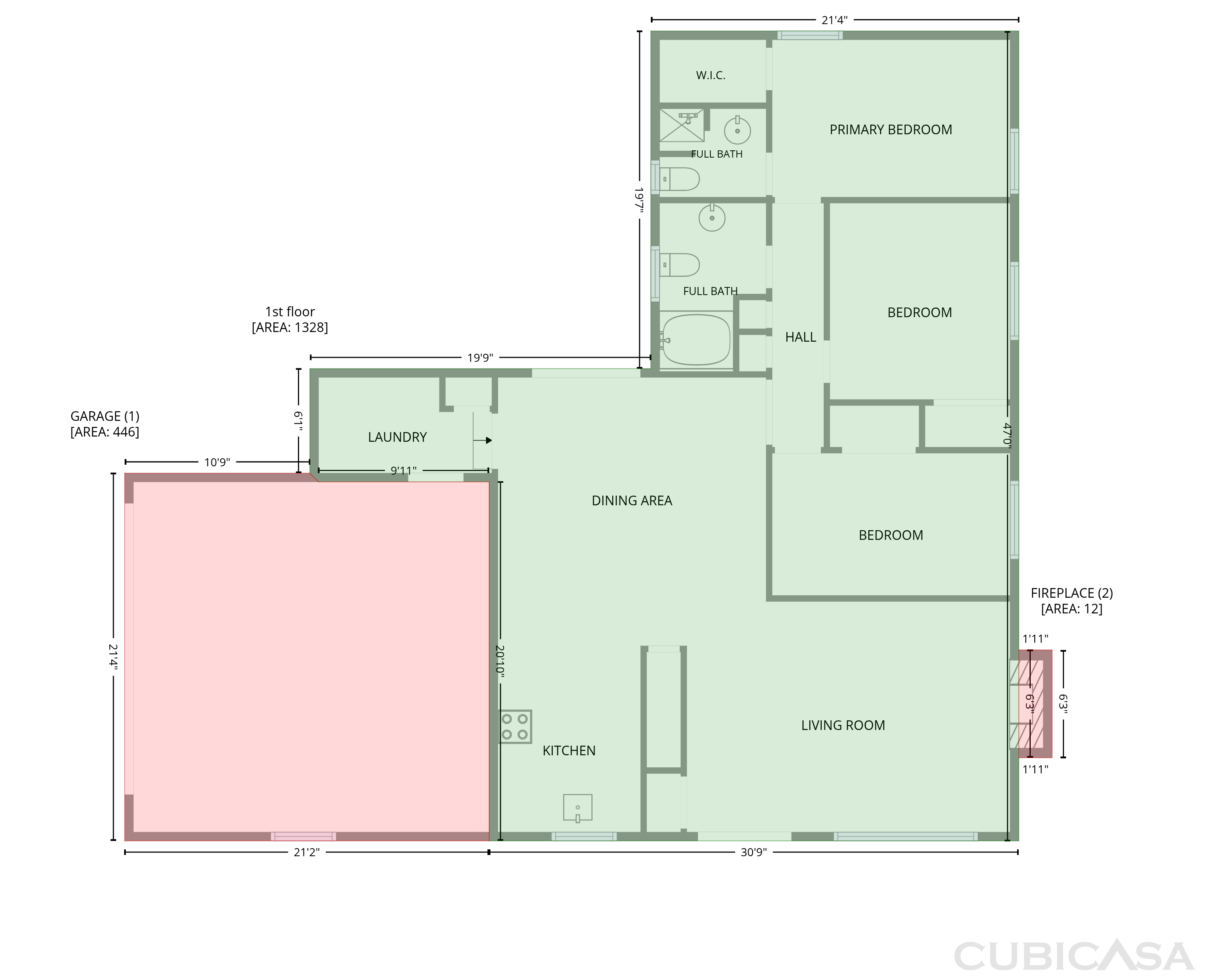 Main Floor of 501 Ridge St, Copperas Cove, TX