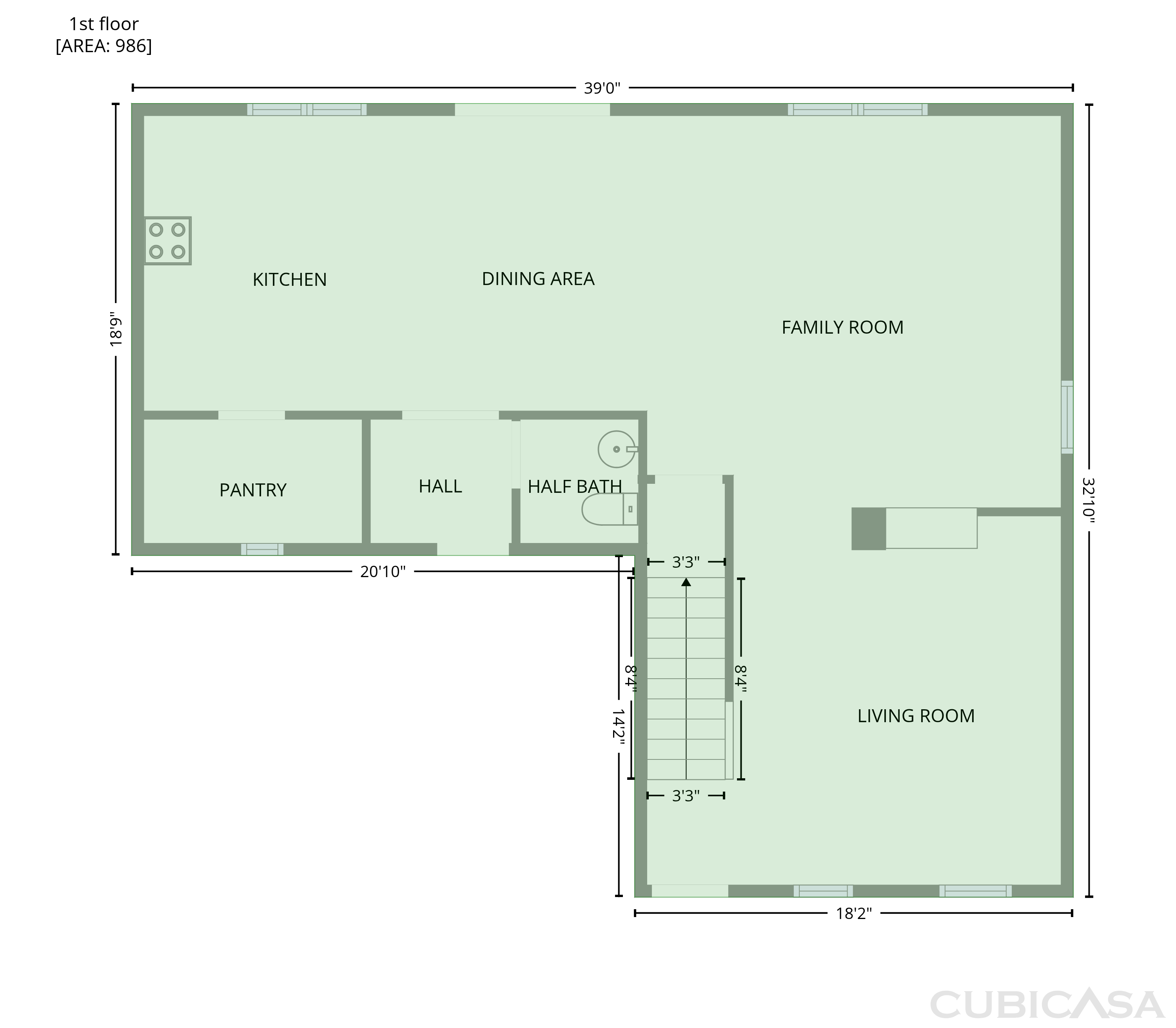 Main Floor of 9201 Benevolent Ct, Aubrey, TX