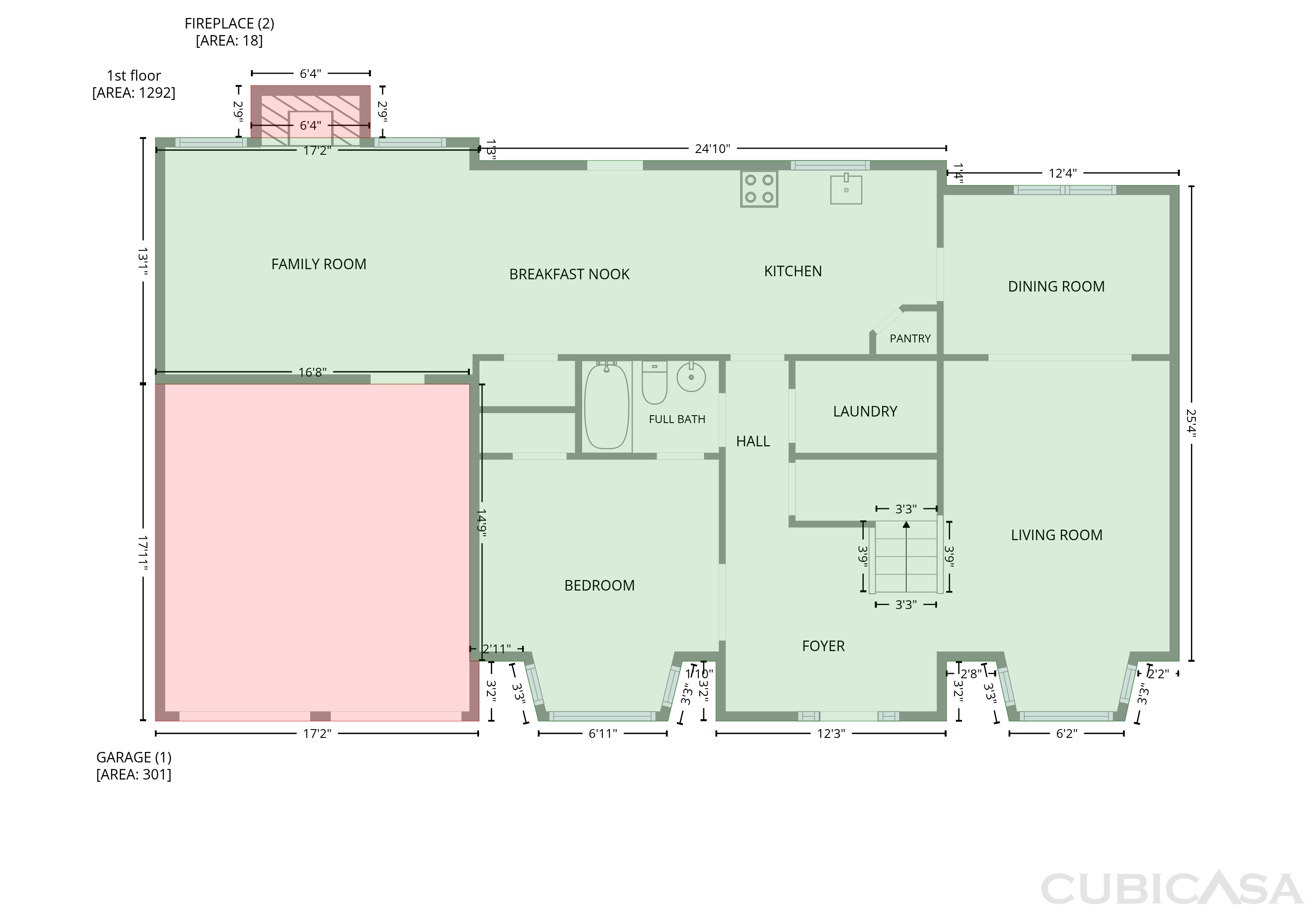 Main Floor of 7425 Bodnant Dr, Fairburn, GA