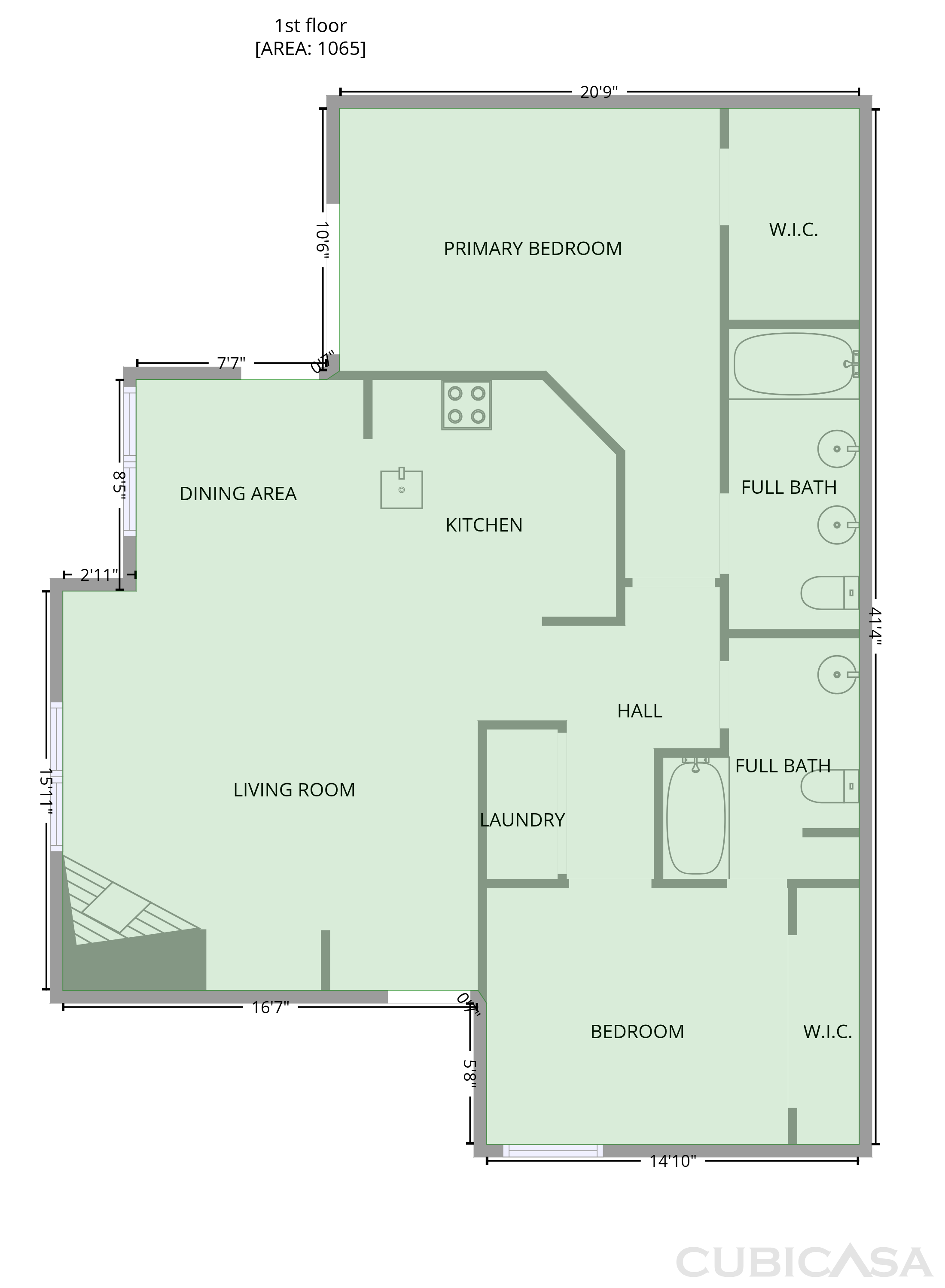 Main Floor of 900 Heavenly Hills Ct, Las Vegas, NV