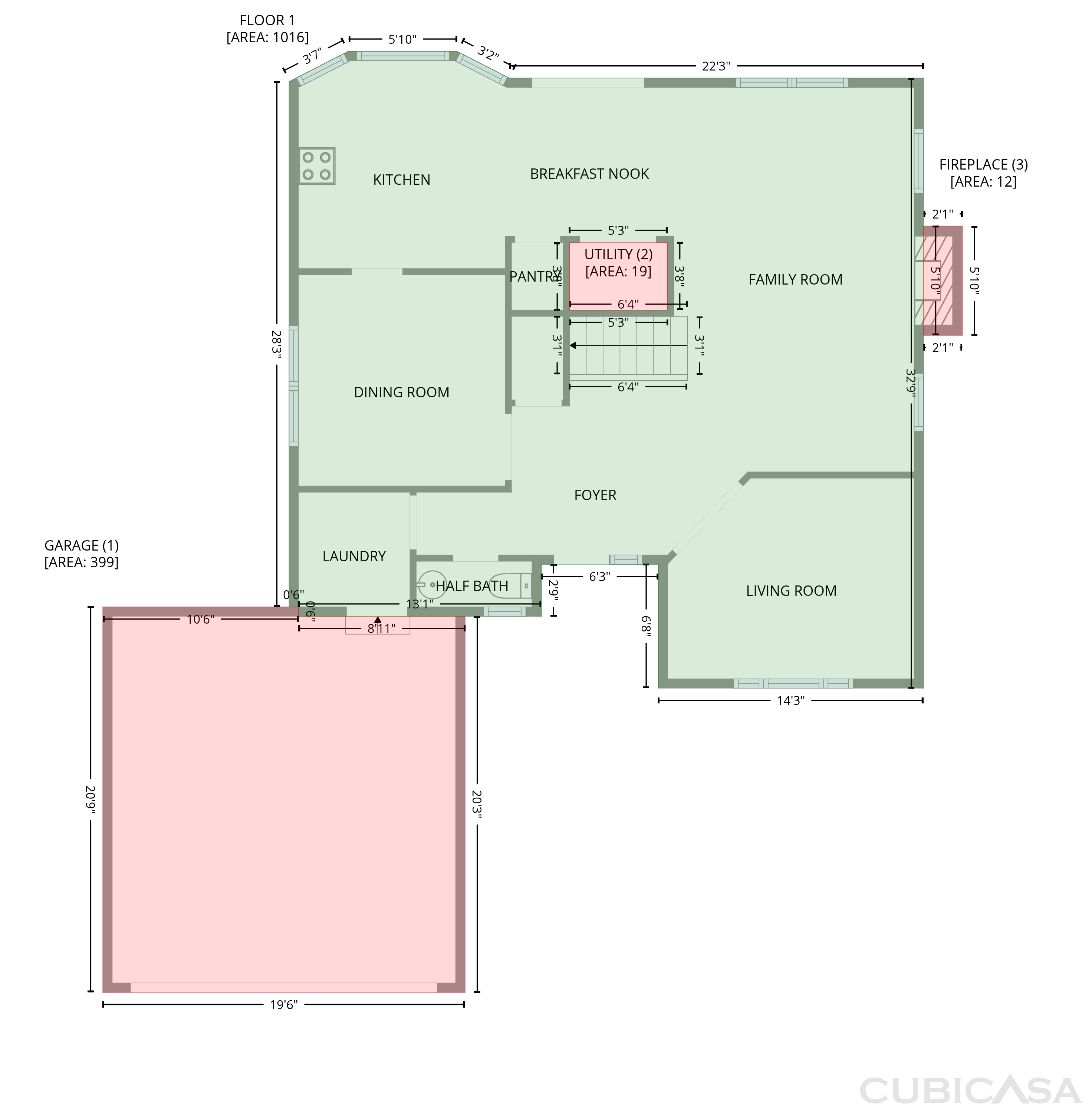 Main Floor of 12732 Sulgrave Dr, Huntersville, NC