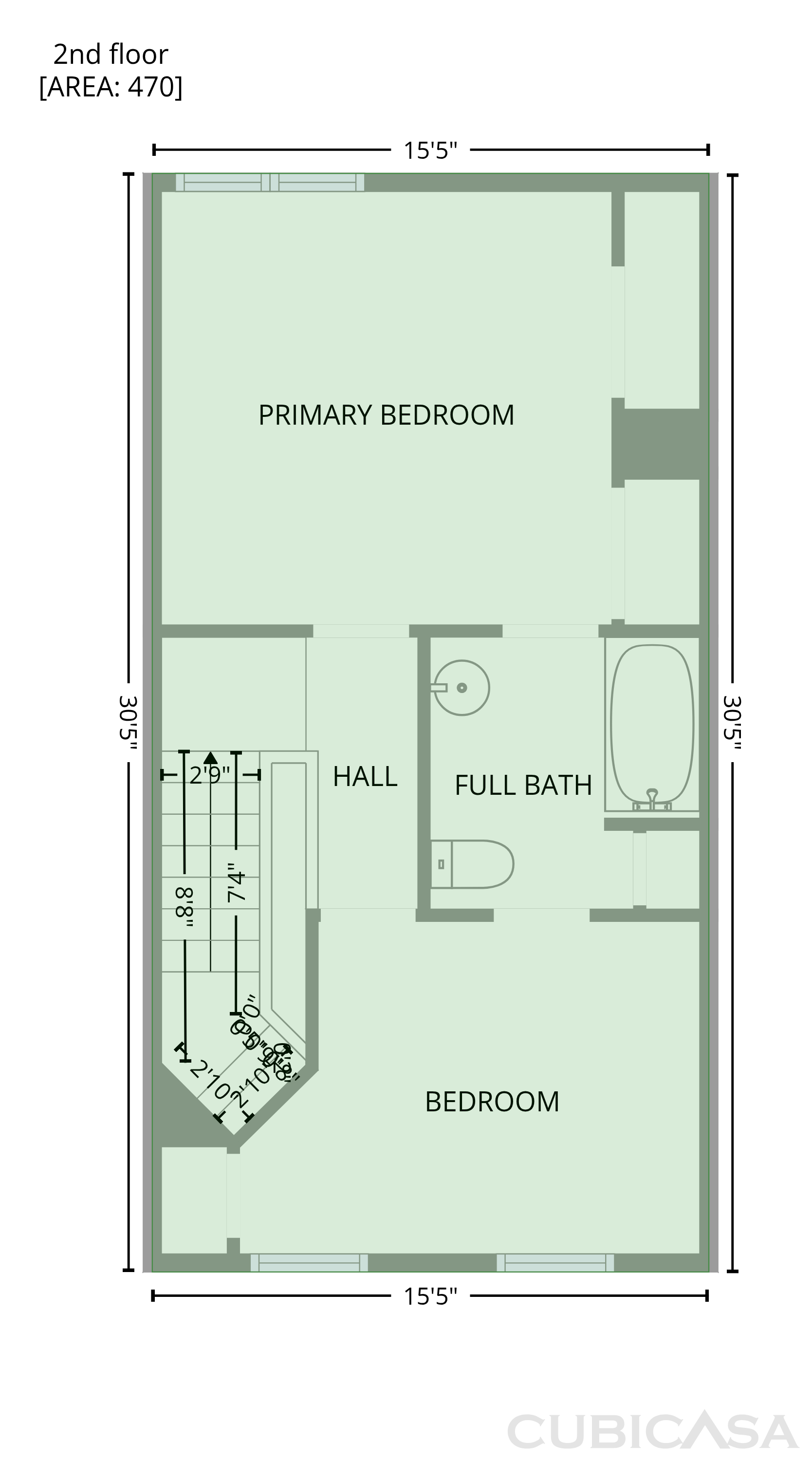 Second Floor of 6086 Cougar Ln, Charlotte, NC