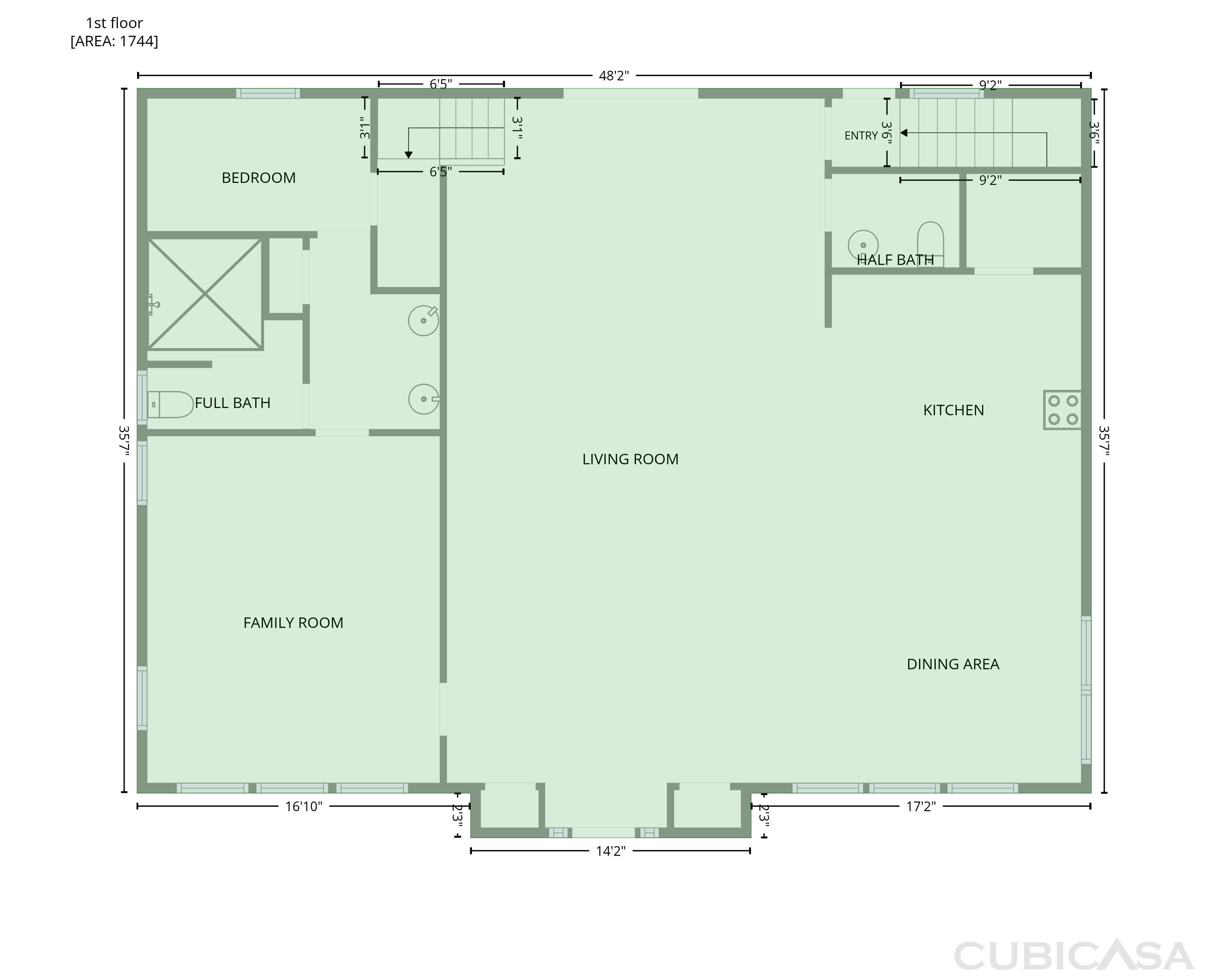 Second Floor of 84 Maple Ave, Fishkill, NY