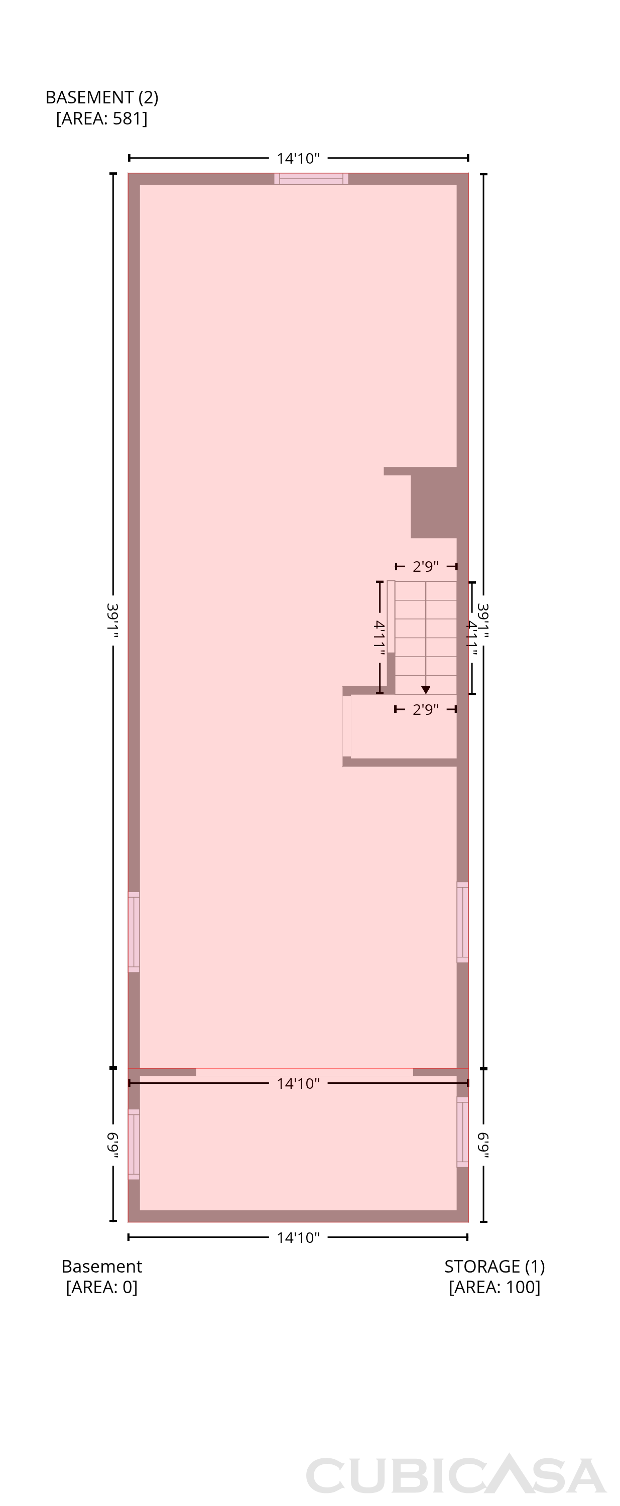 Main Floor of 411 7th St, Fairport Harbor, OH