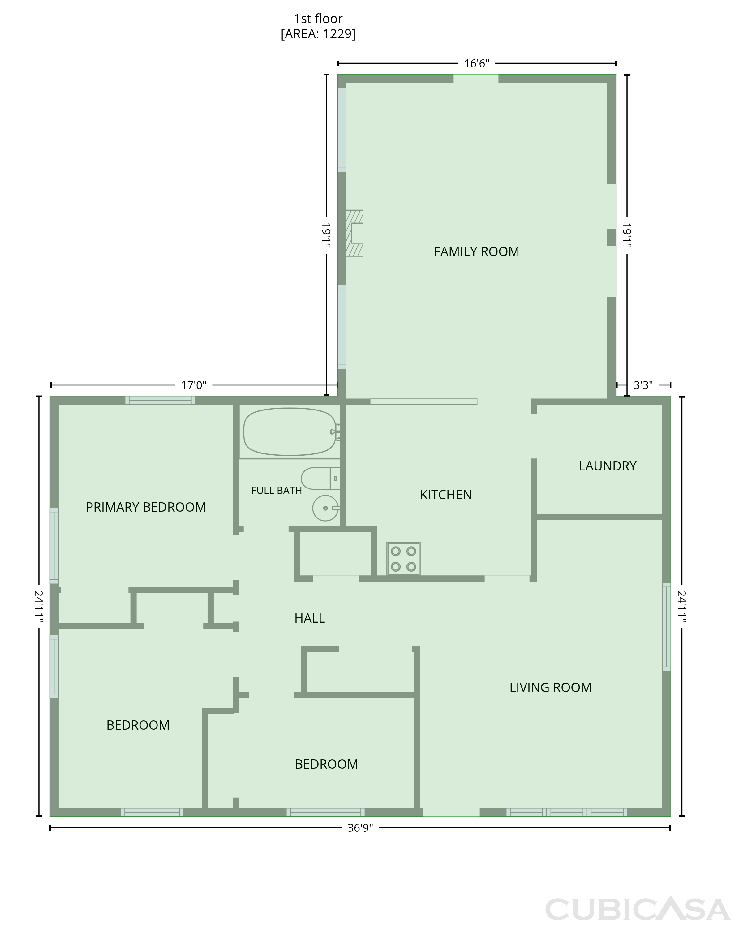 Main Floor of 1234 Catherwood Dr, South Bend, IN