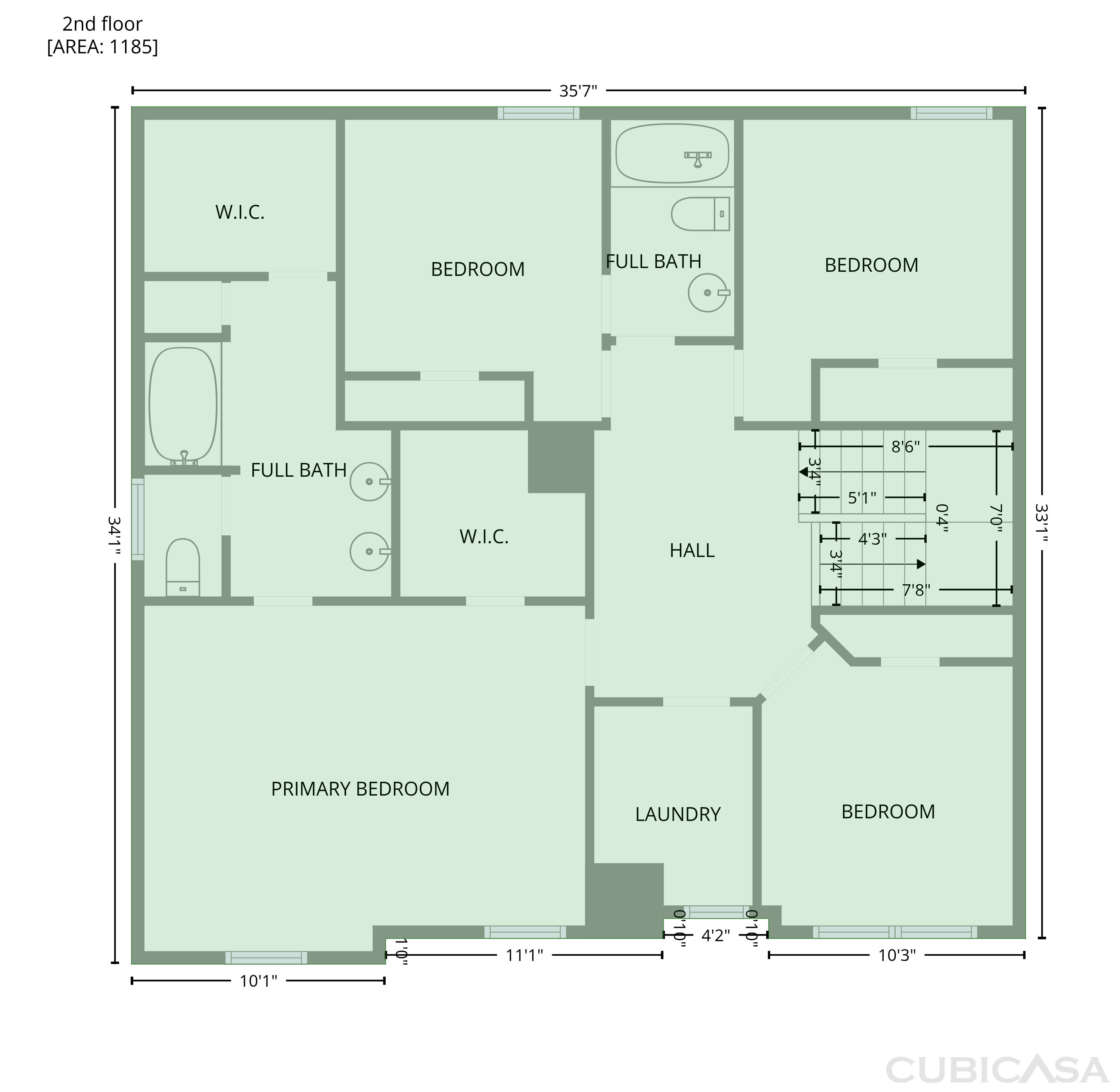 Floor 4 of 1036 Glenwyck Dr, Braselton, GA