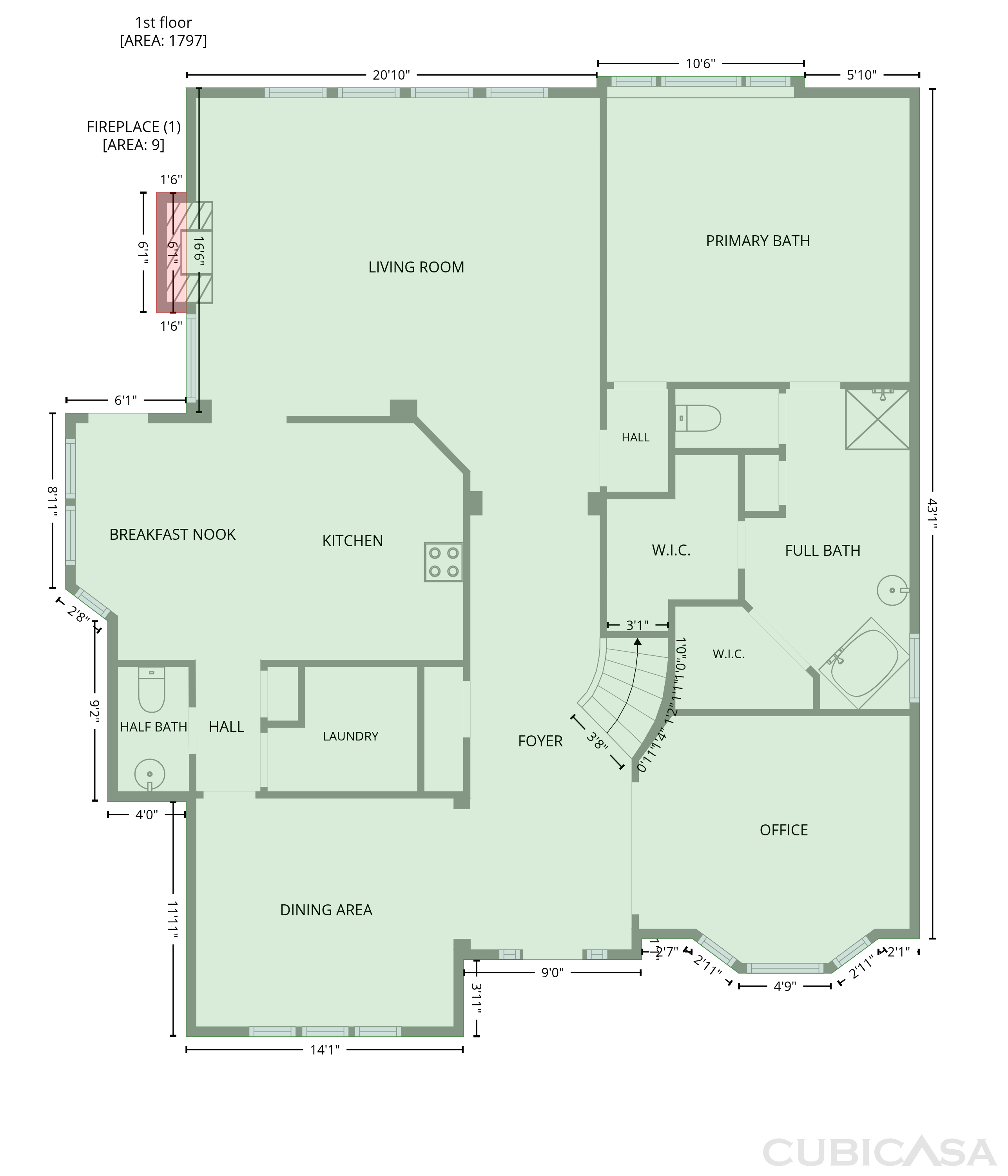 Main Floor of 1906 Garden Terrace Dr, Katy, TX