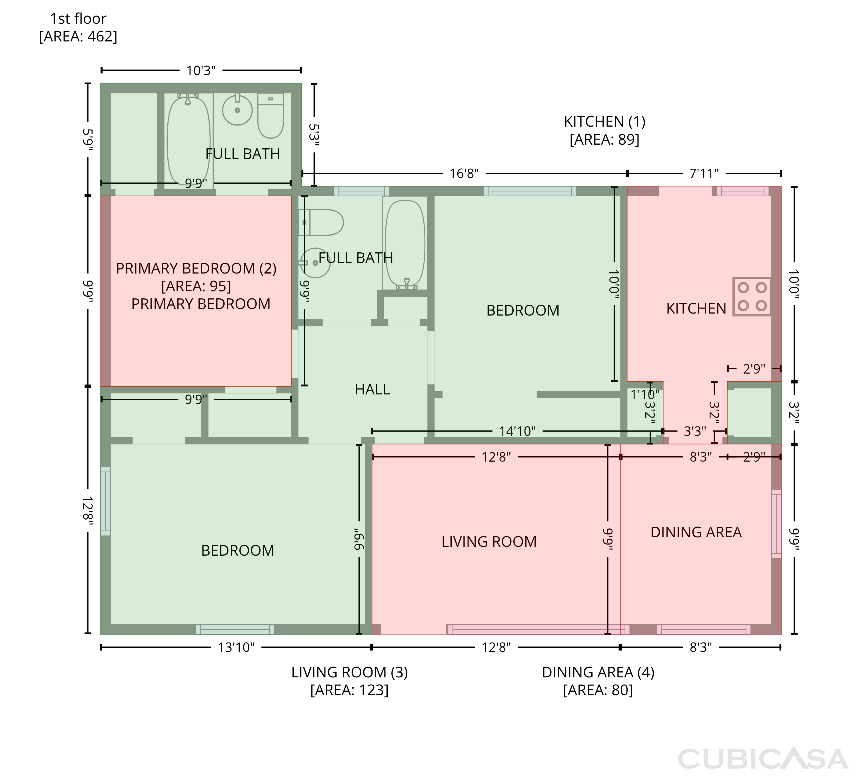 Main Floor of 1912 Oak Valley Rd, Decatur, GA