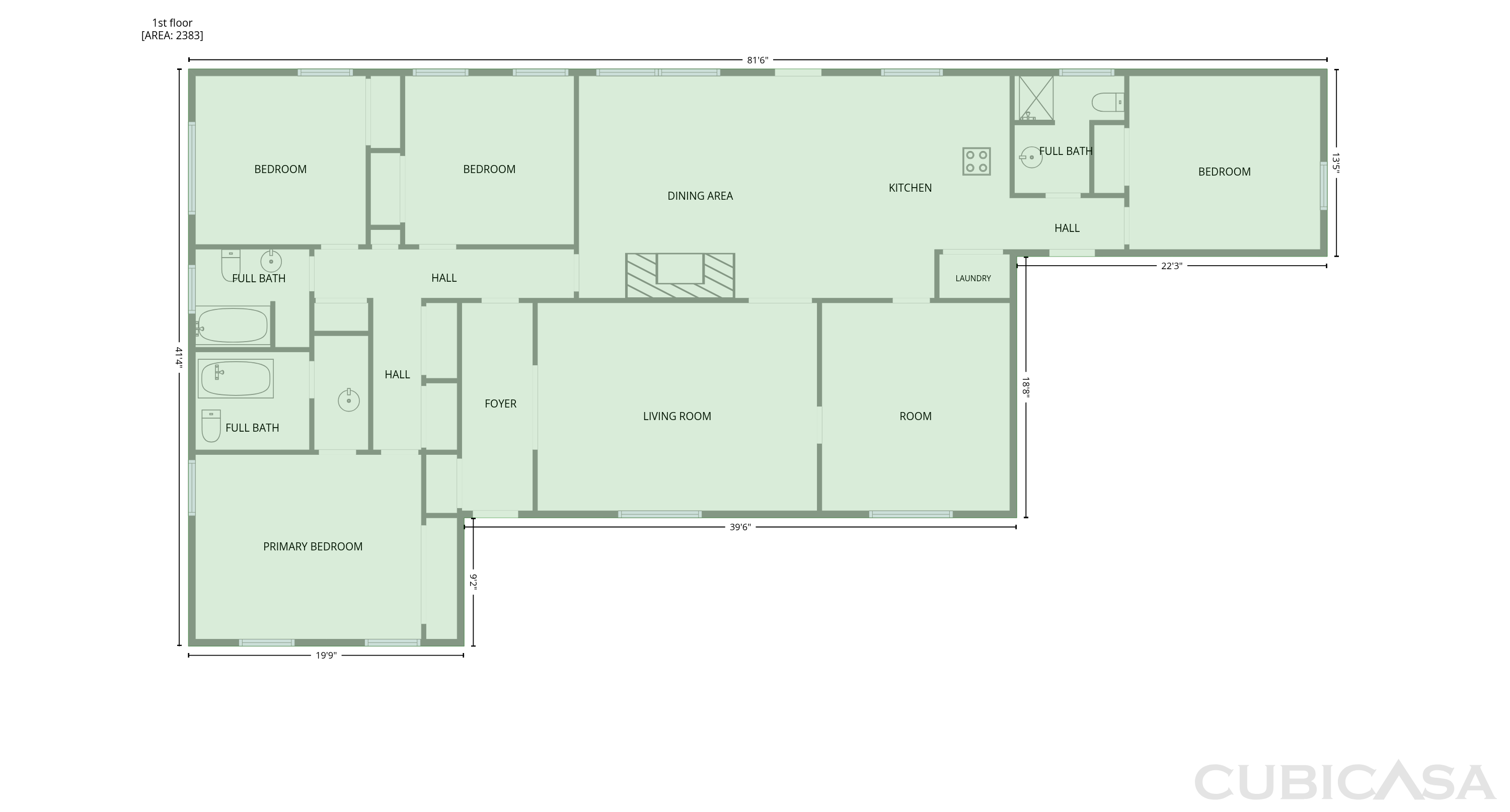 Main Floor of 604 Meadowbrook Dr, Spartanburg, SC