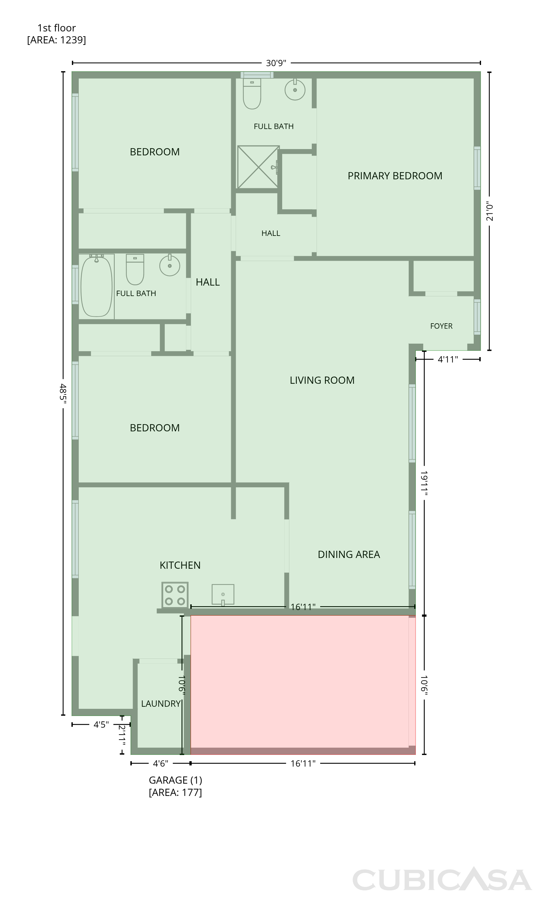 Main Floor of 909 W Missouri Ave, Phoenix, AZ