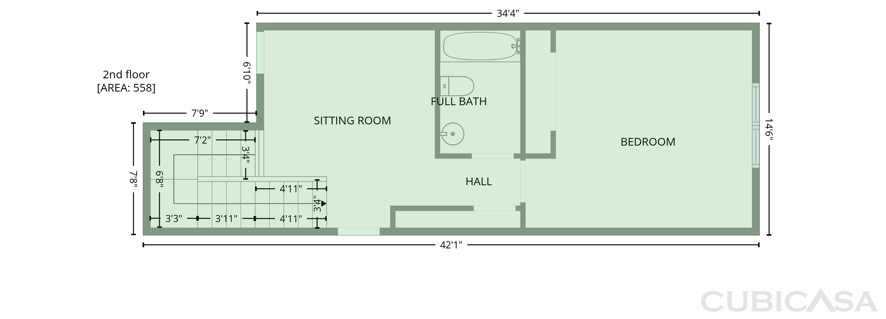 Second Floor of 2218 Vera Way, Longs, SC