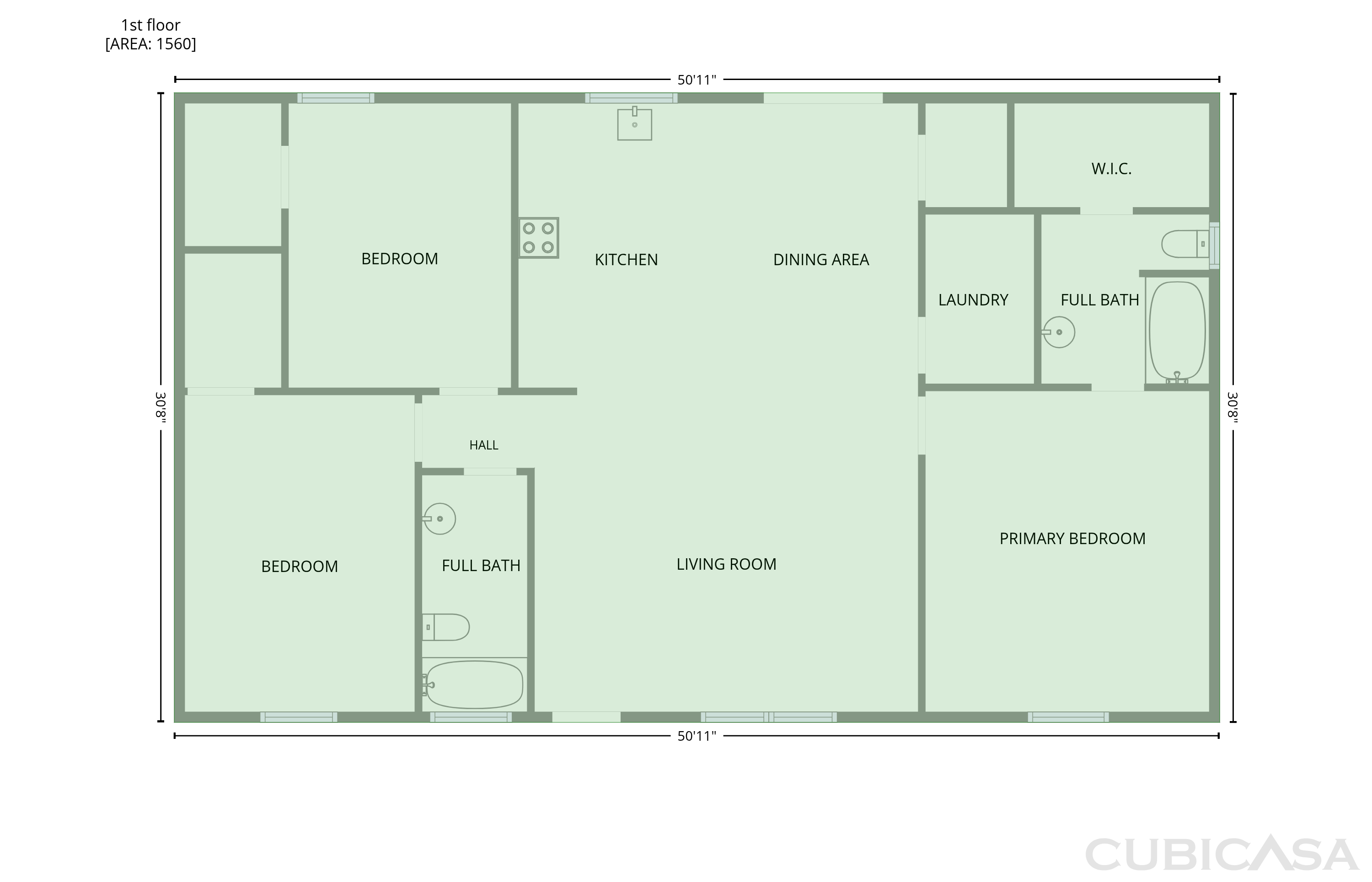Main Floor of 161 Brady Cole Ln, Lafayette, TN