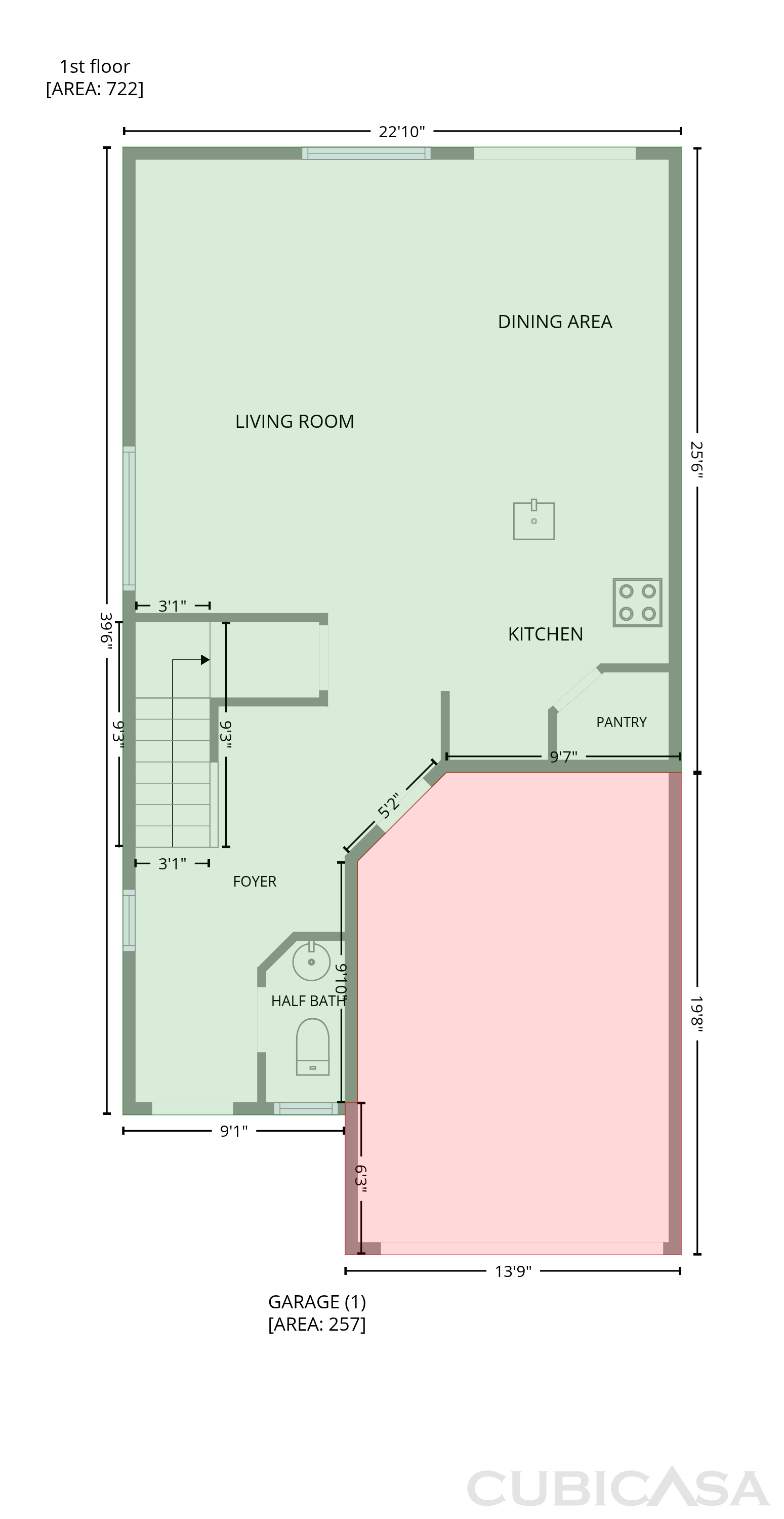 Main Floor of 815 Parnell Ct, Columbia, SC