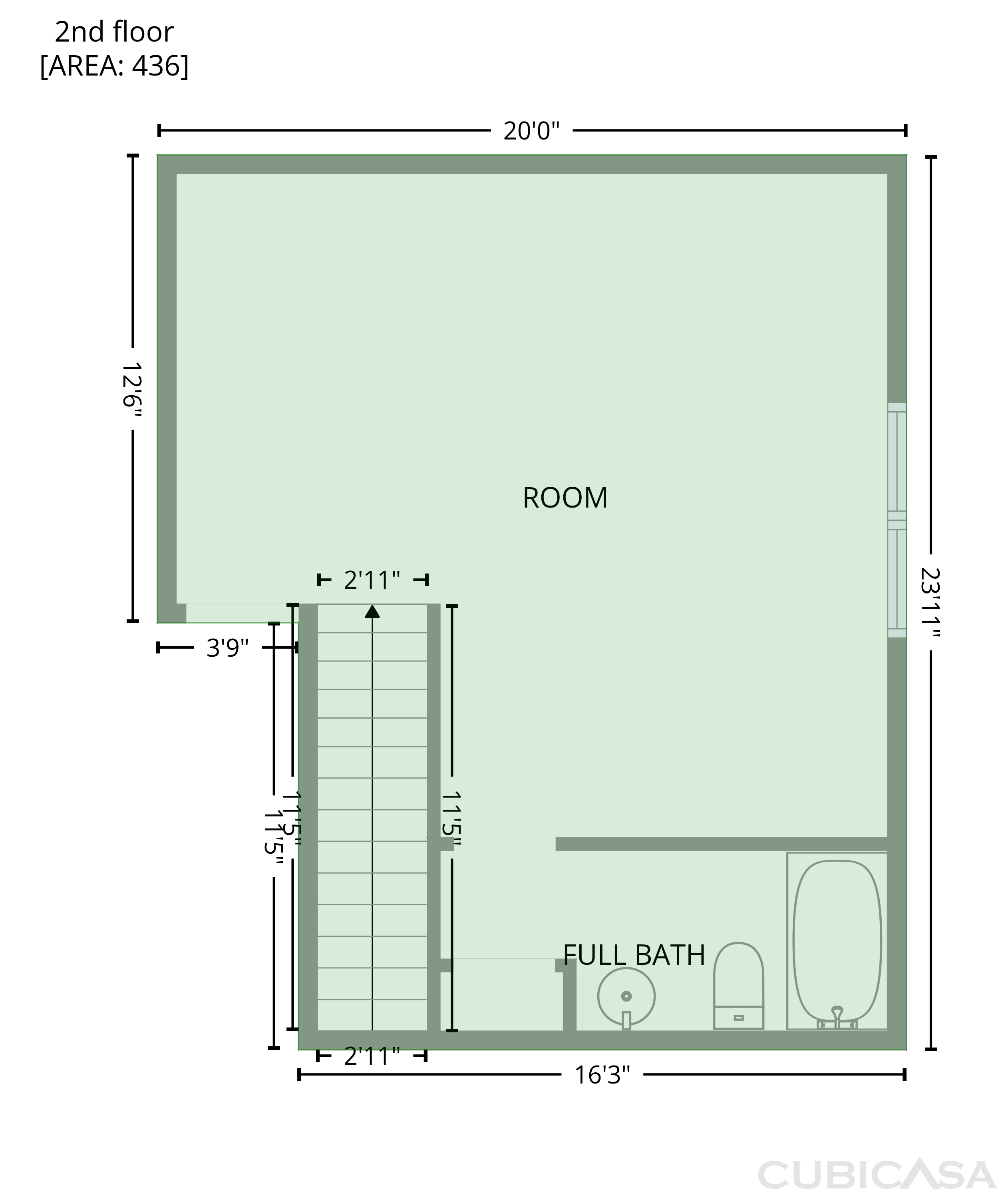 Second Floor of 4 Mayhaw Pt, Sharpsburg, GA