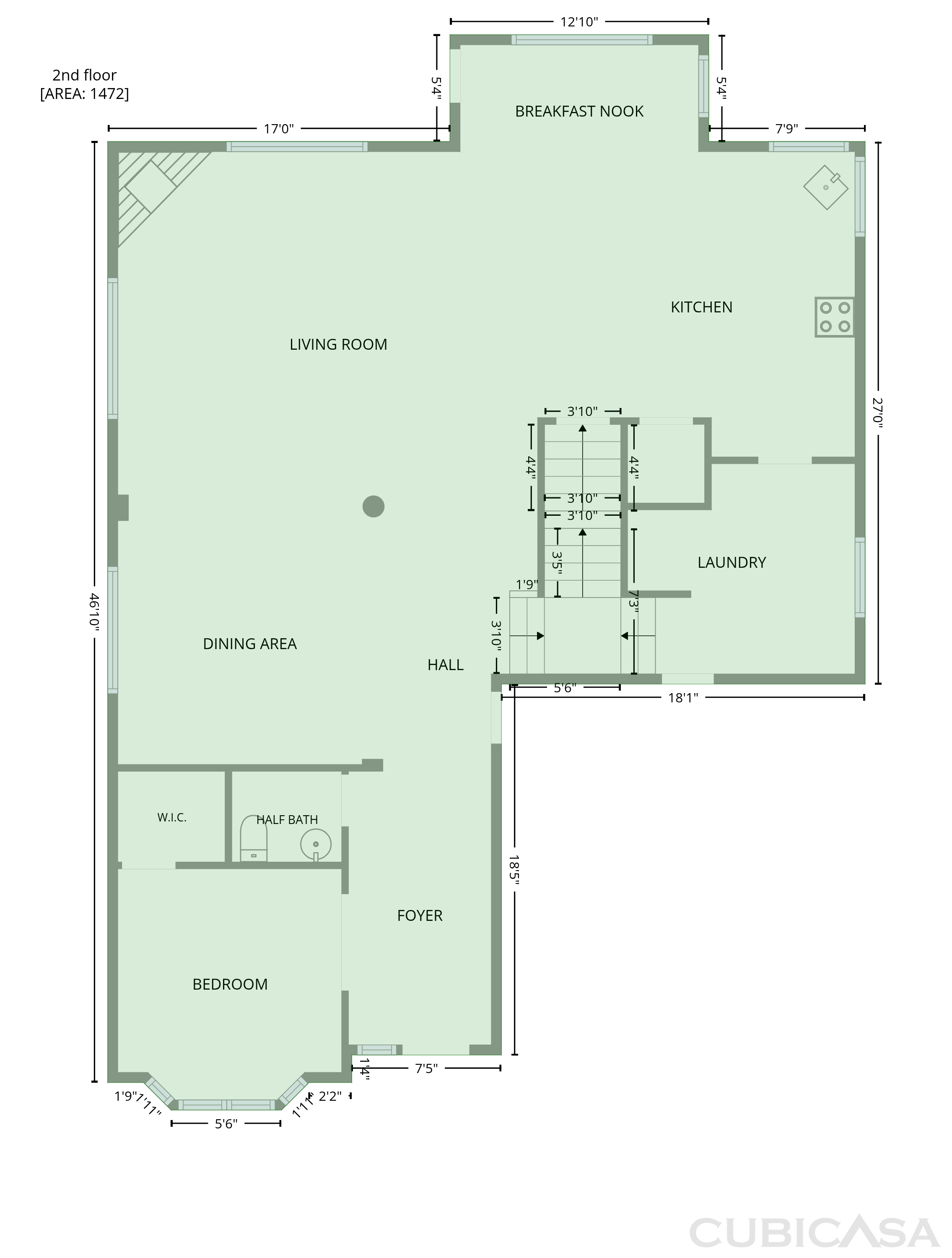 Second Floor of 12606 NW Larry Ct, Portland, OR