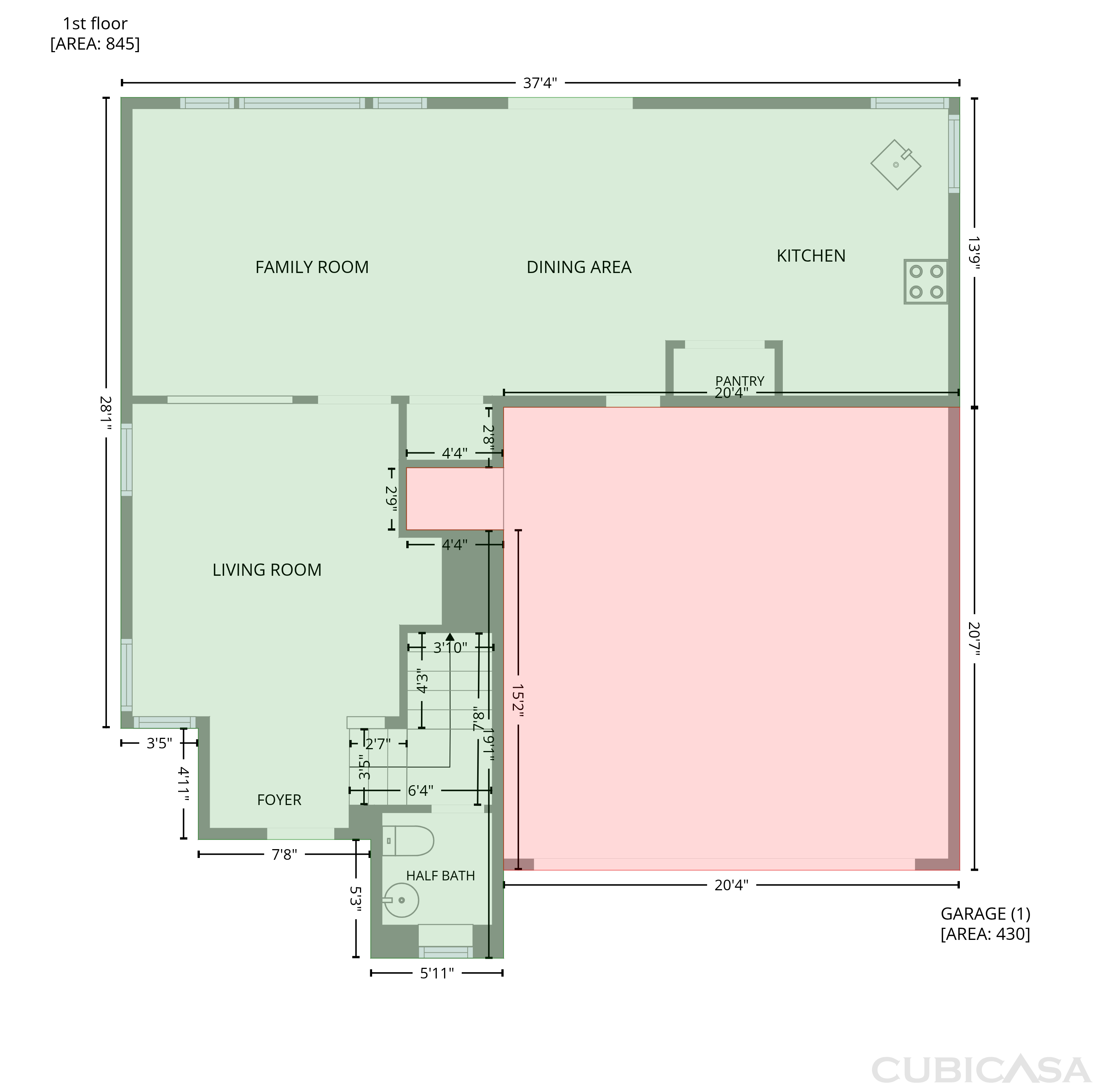 Main Floor of 7319 Pepperbox Ave, Las Vegas, NV