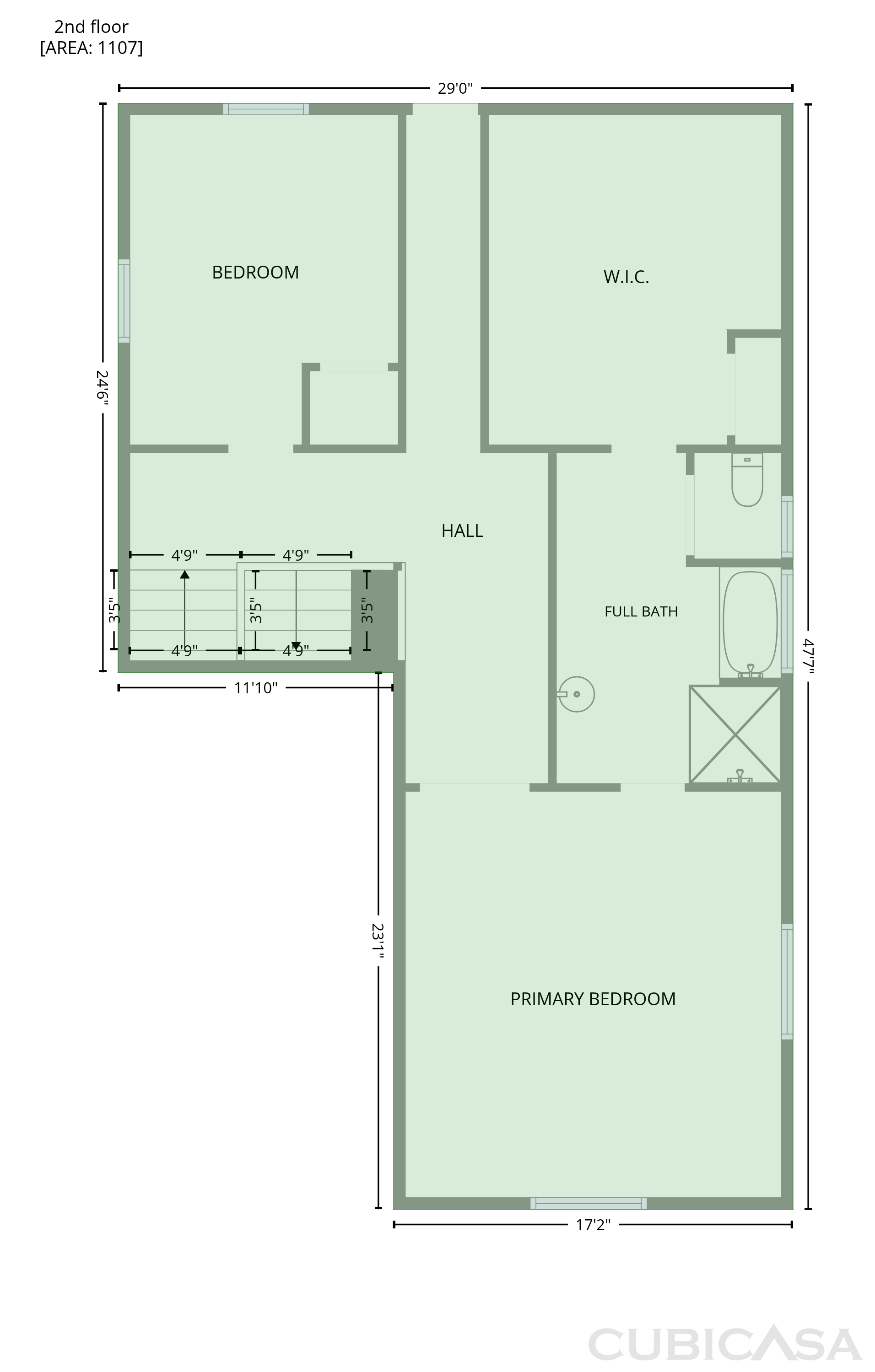 Upper level