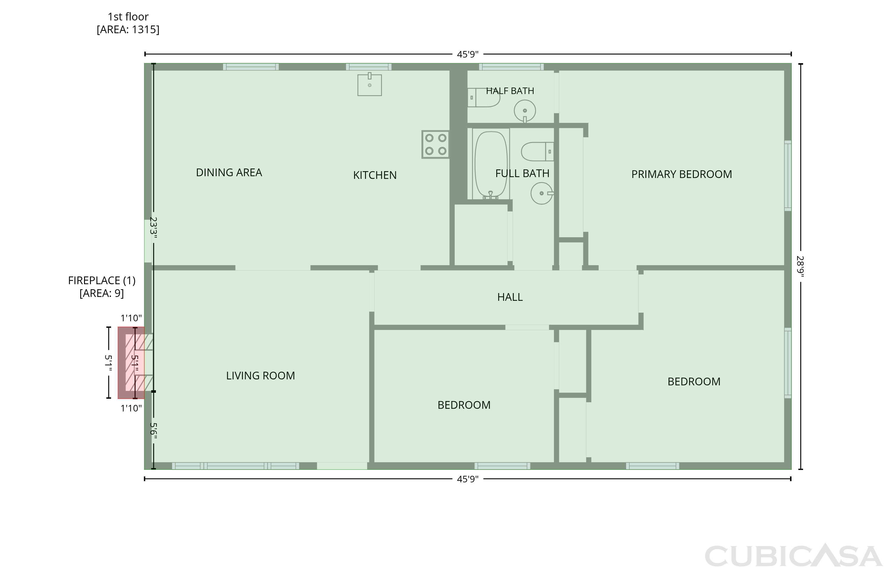Main Floor of 2138 Reeves Rd, Lancaster, SC