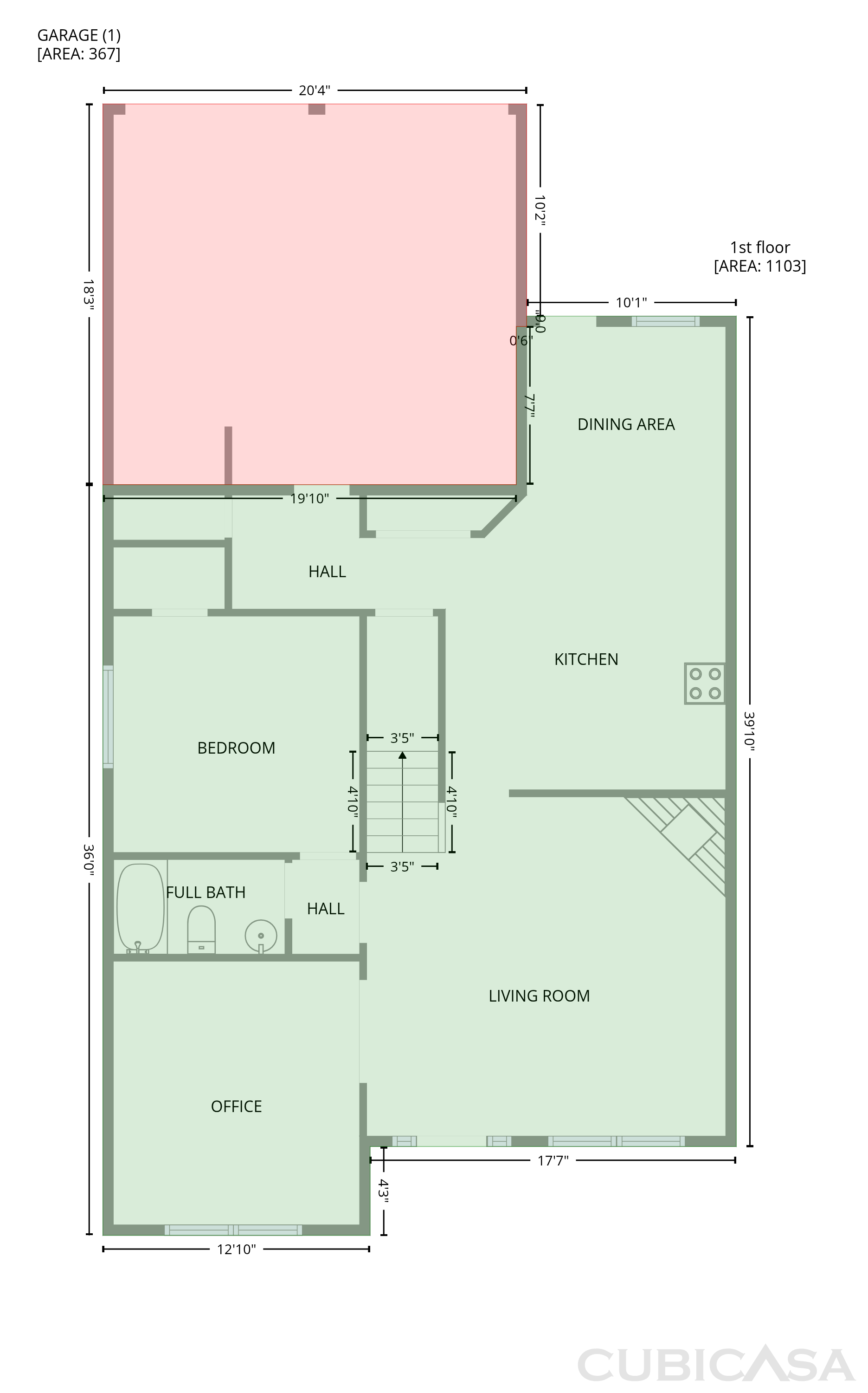 Main Floor of 4681 Sweetwater Ave, Powder Springs, GA
