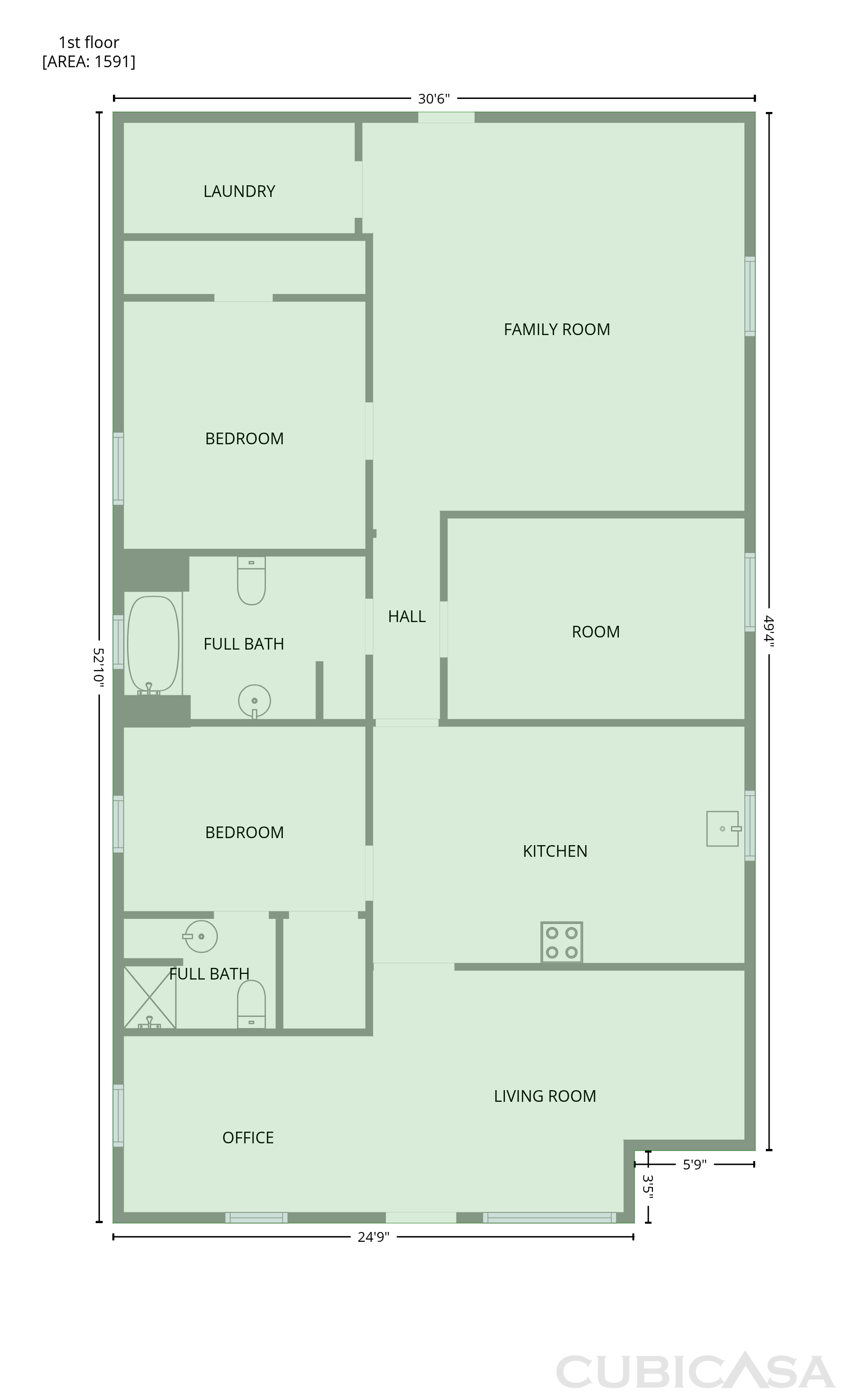 Main Floor of 4214 E Toliver St, Houston, TX