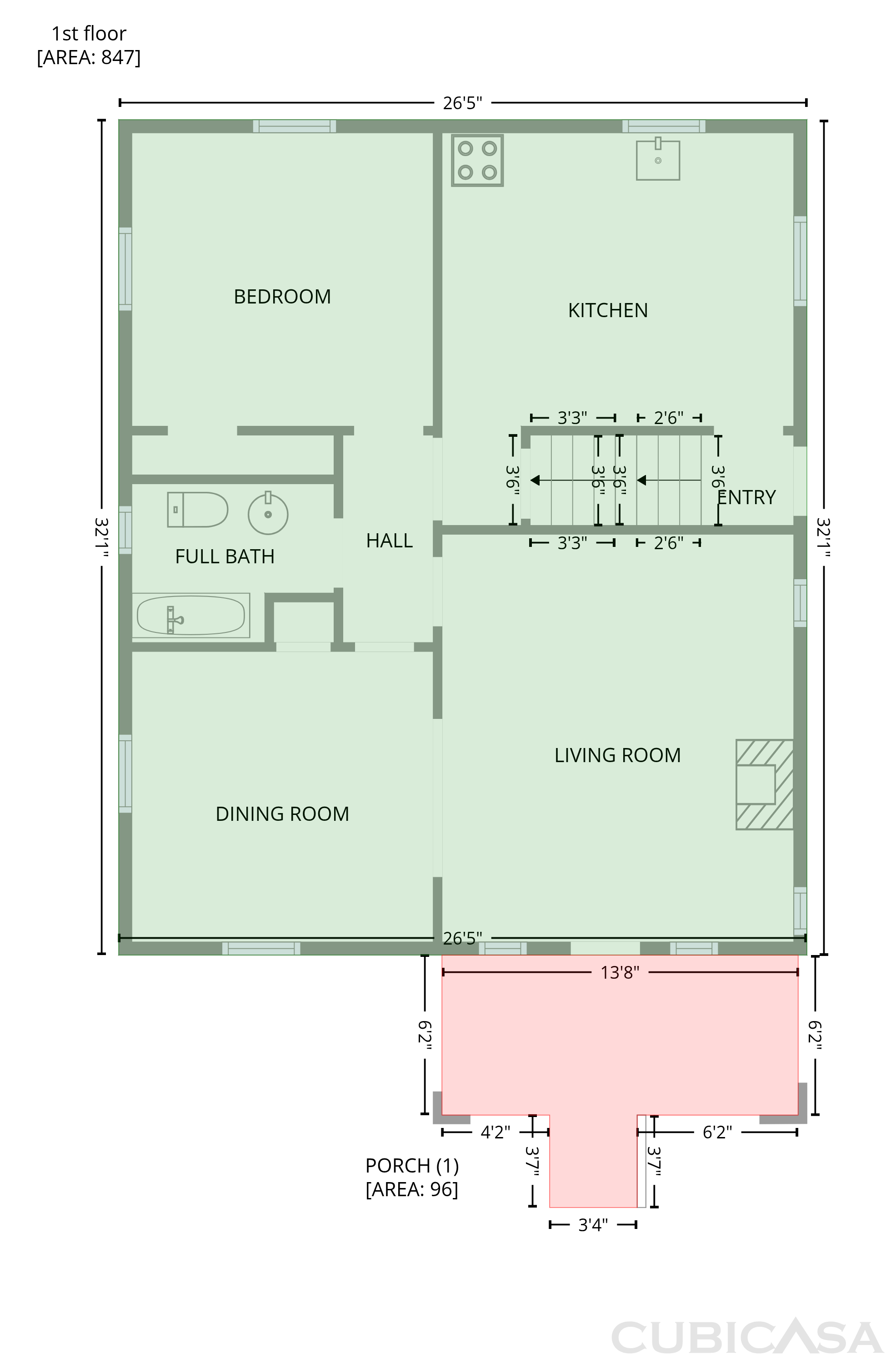 Second Floor of 6418 Savannah Ave, Cincinnati, OH