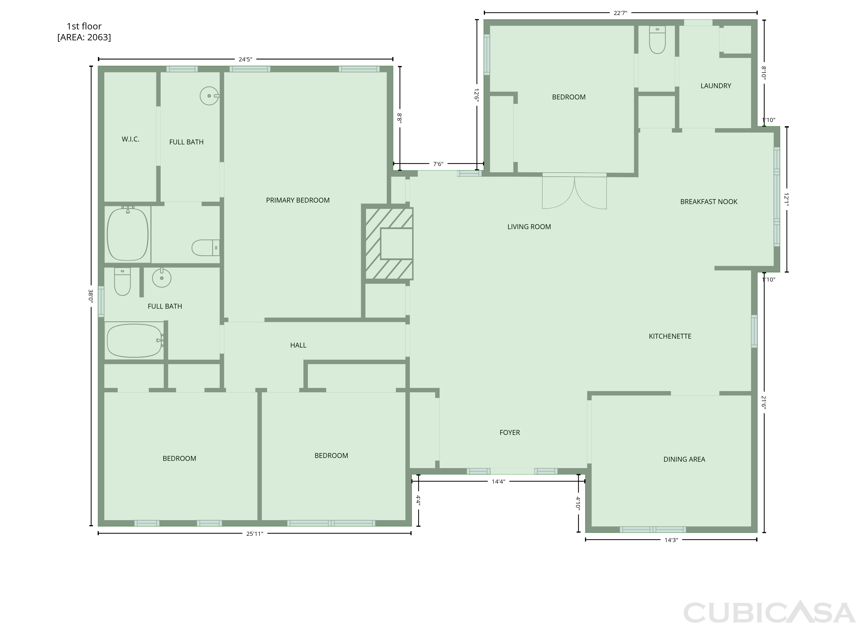 Main Floor of 100 W Pleasantview Dr, Hurst, TX