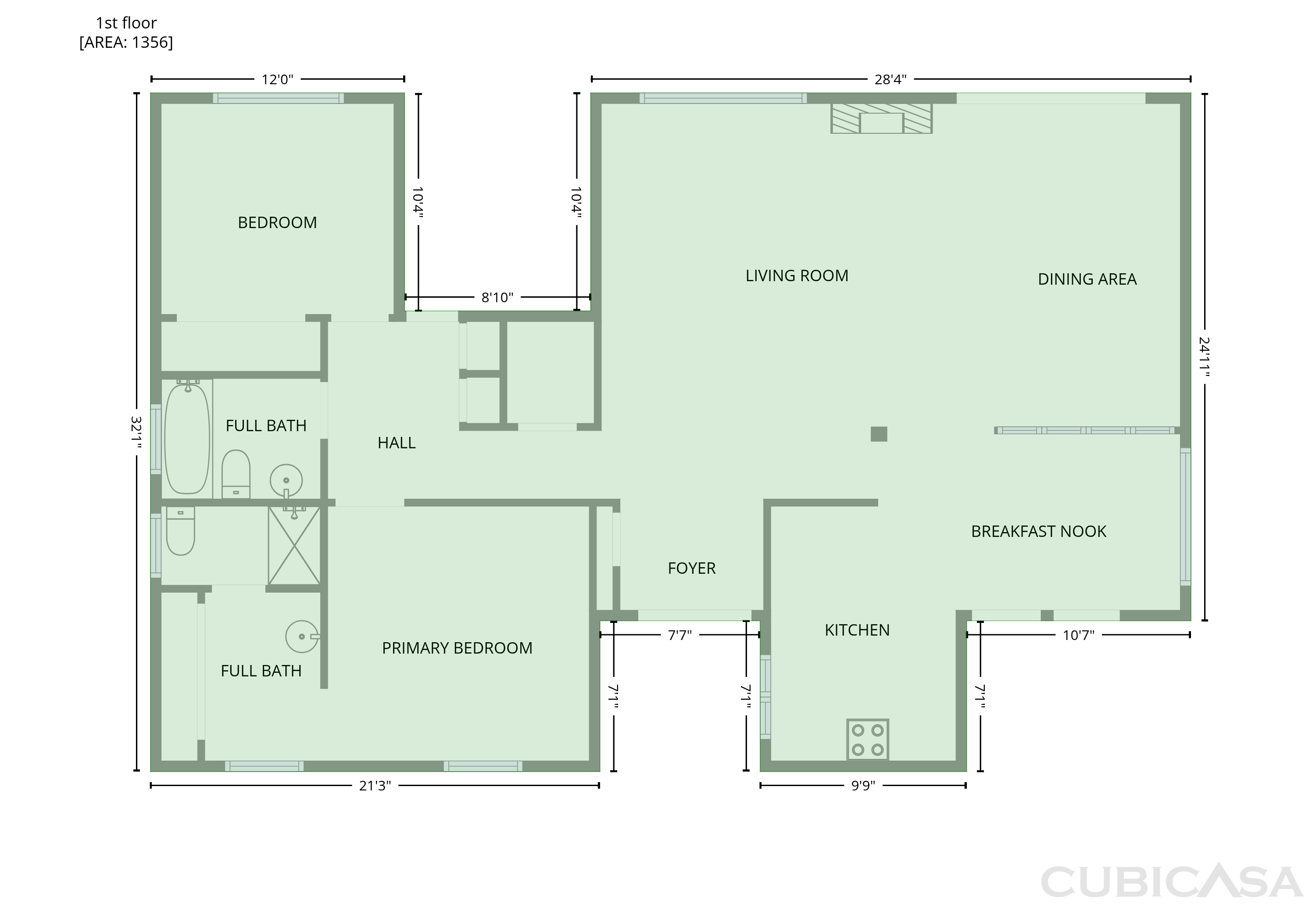 Main Floor of 4828 Rockland Way, Fair Oaks, CA