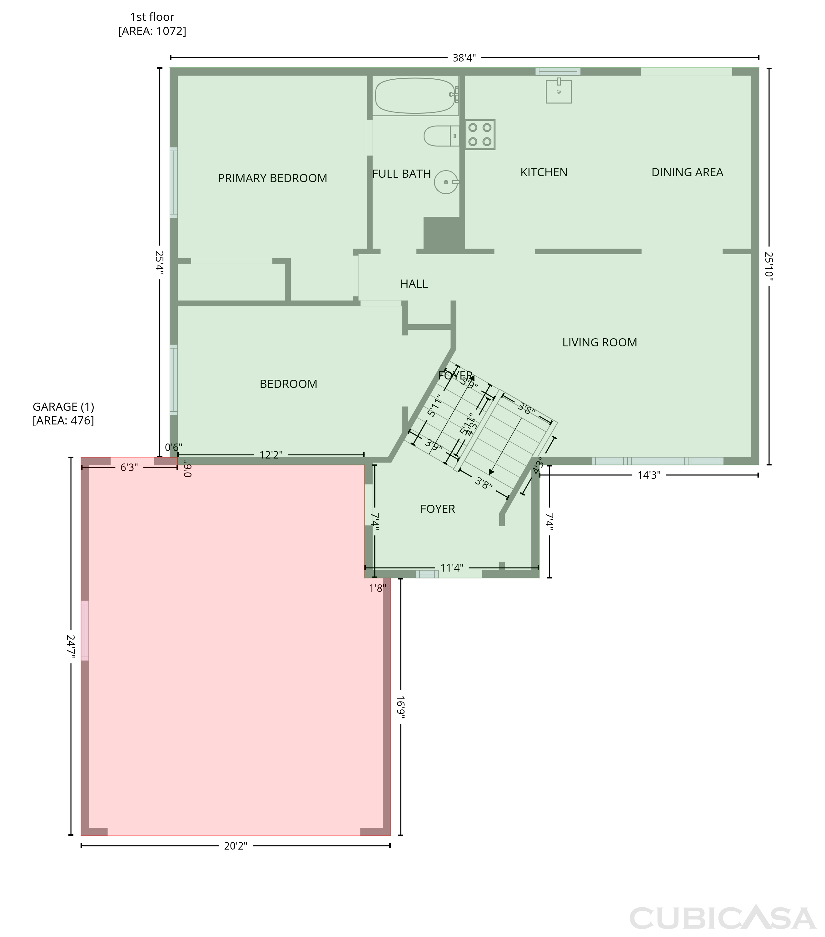 Second Floor of 9720 Austin St NE, Blaine, MN
