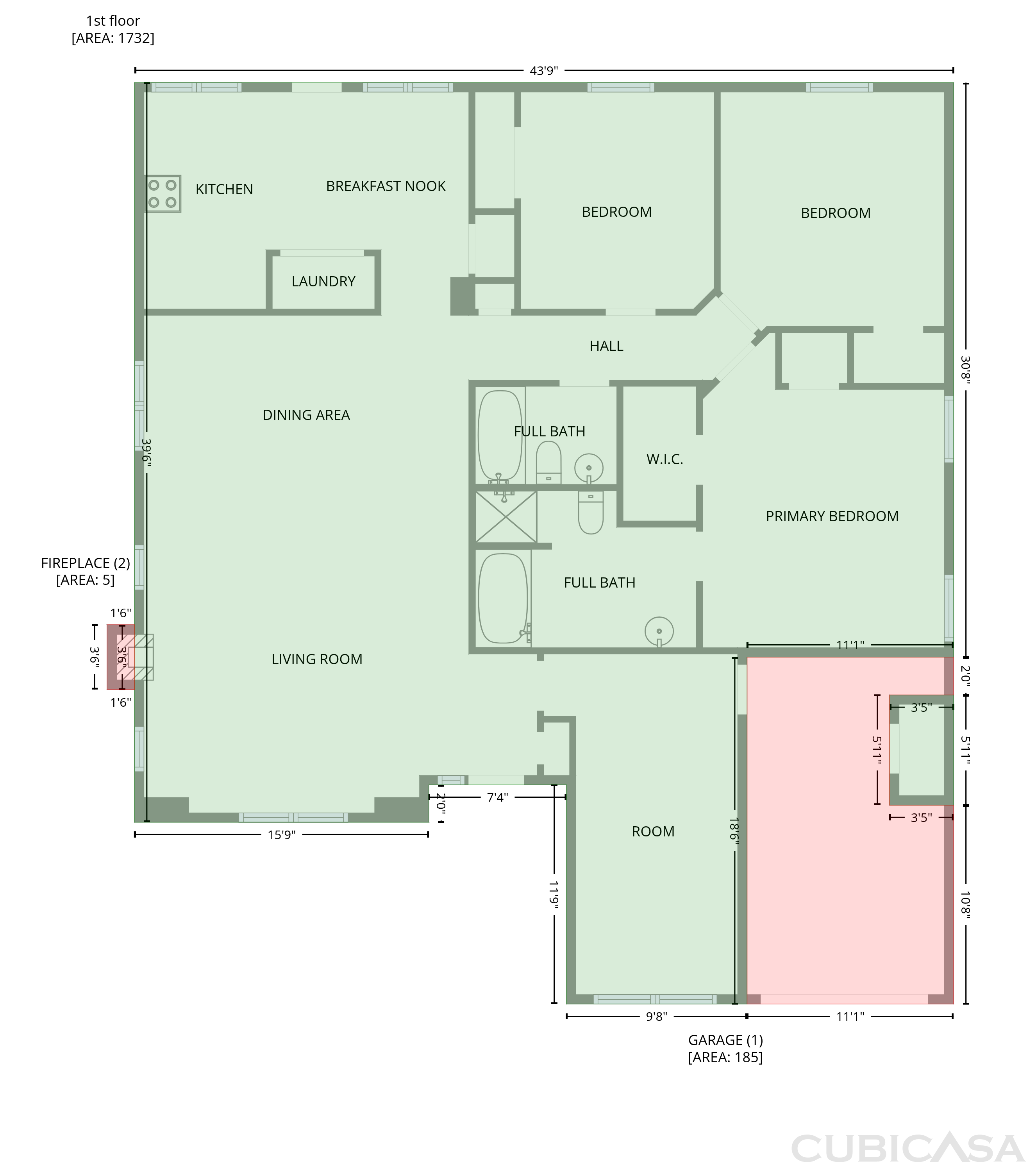 Main Floor of 3719 Sandy Shoals Ln, Decatur, GA