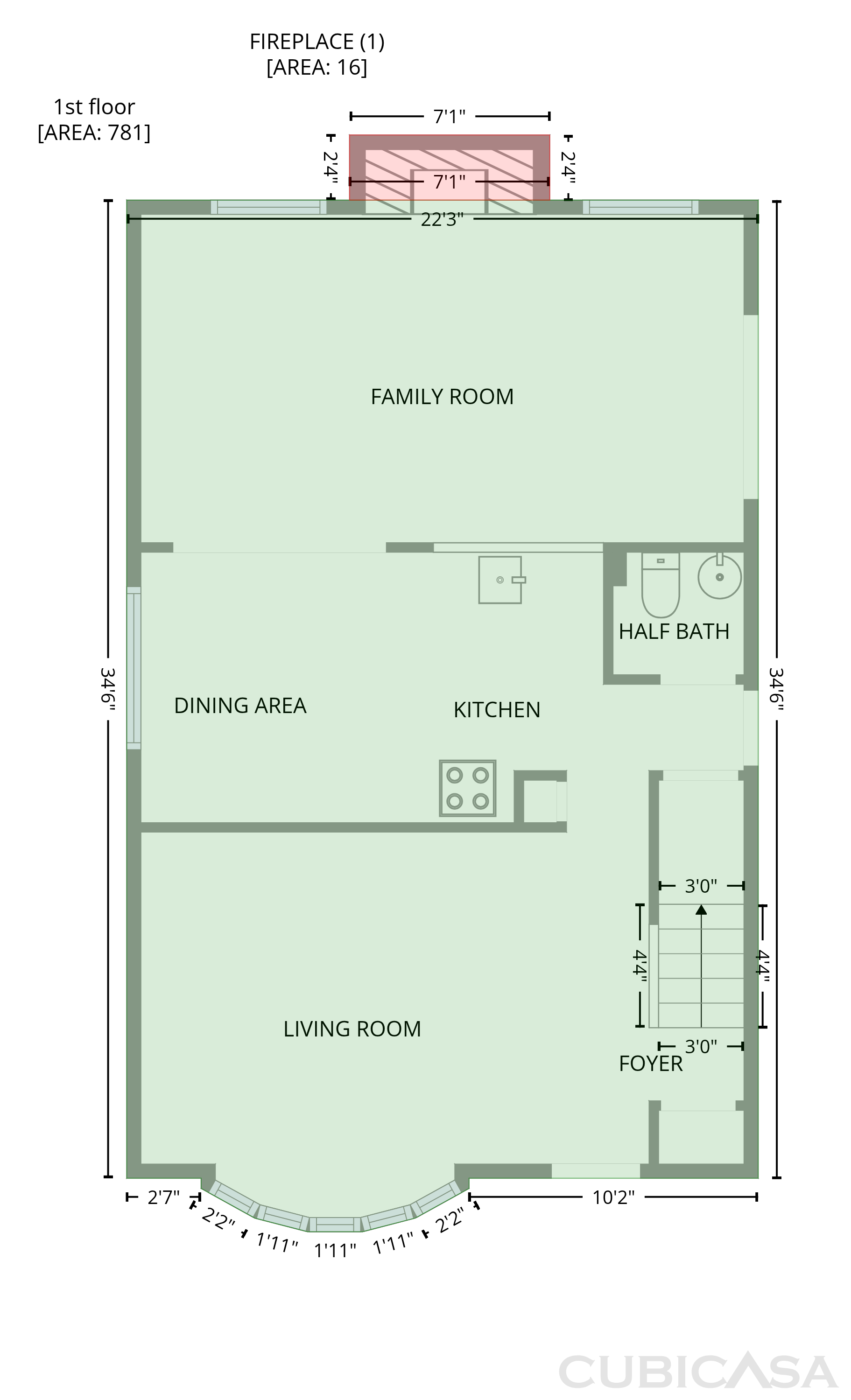 Main Floor of 14729 Moran Rd, Allen Park, MI