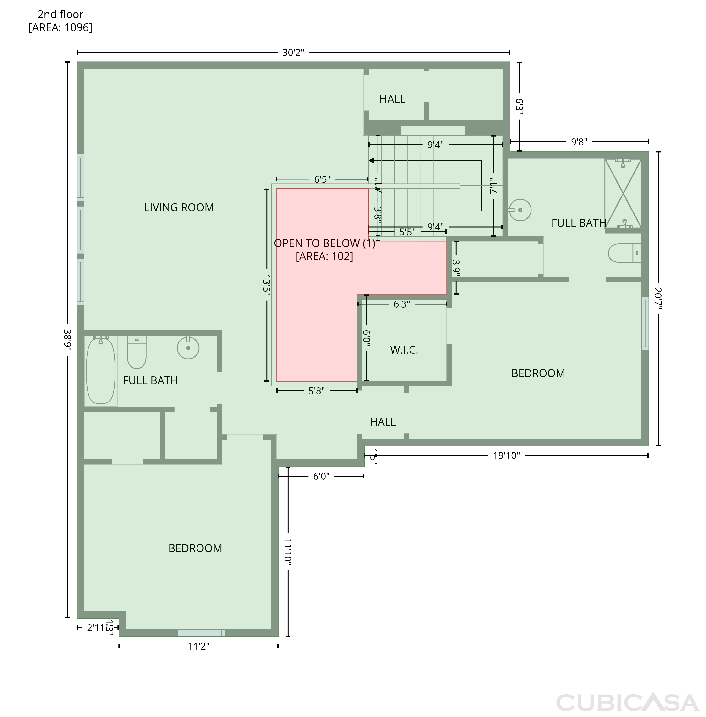 Second Floor of 2603 Bethel Springs Ln, League City, TX