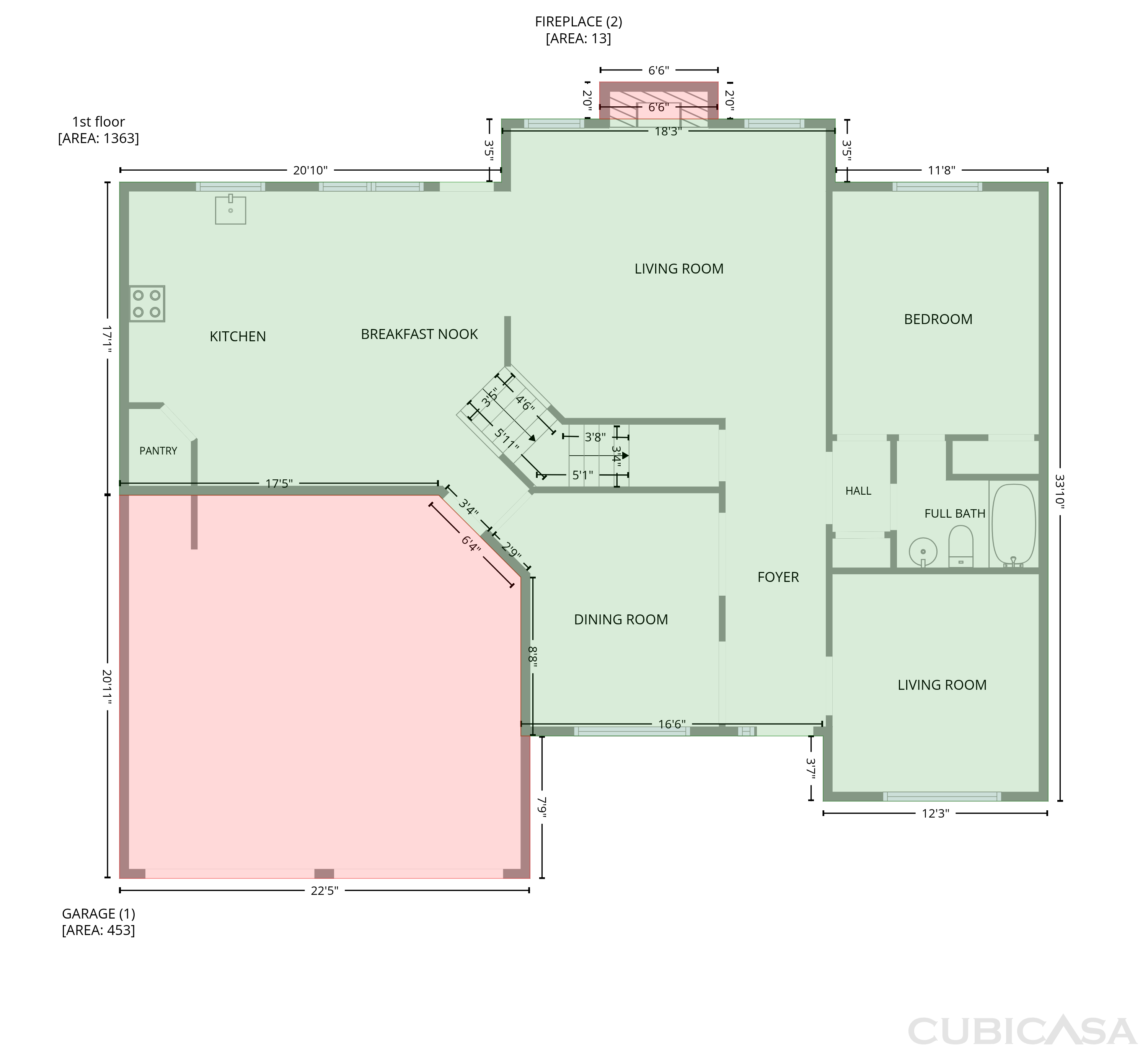 Main Floor of 1167 Sly Fox Run, Fairburn, GA