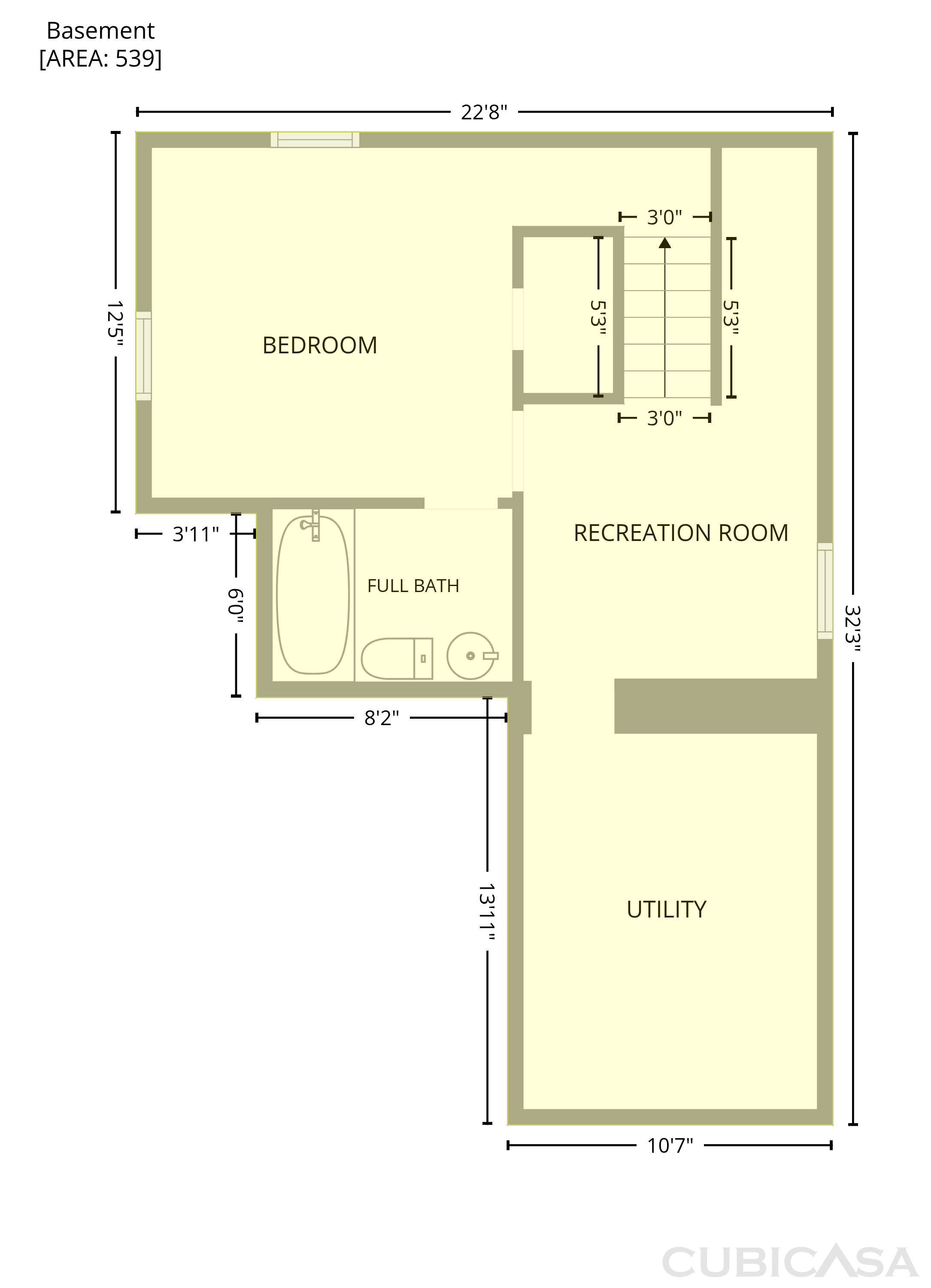 Main Floor of 409 N Grant Ave, Indianapolis, IN
