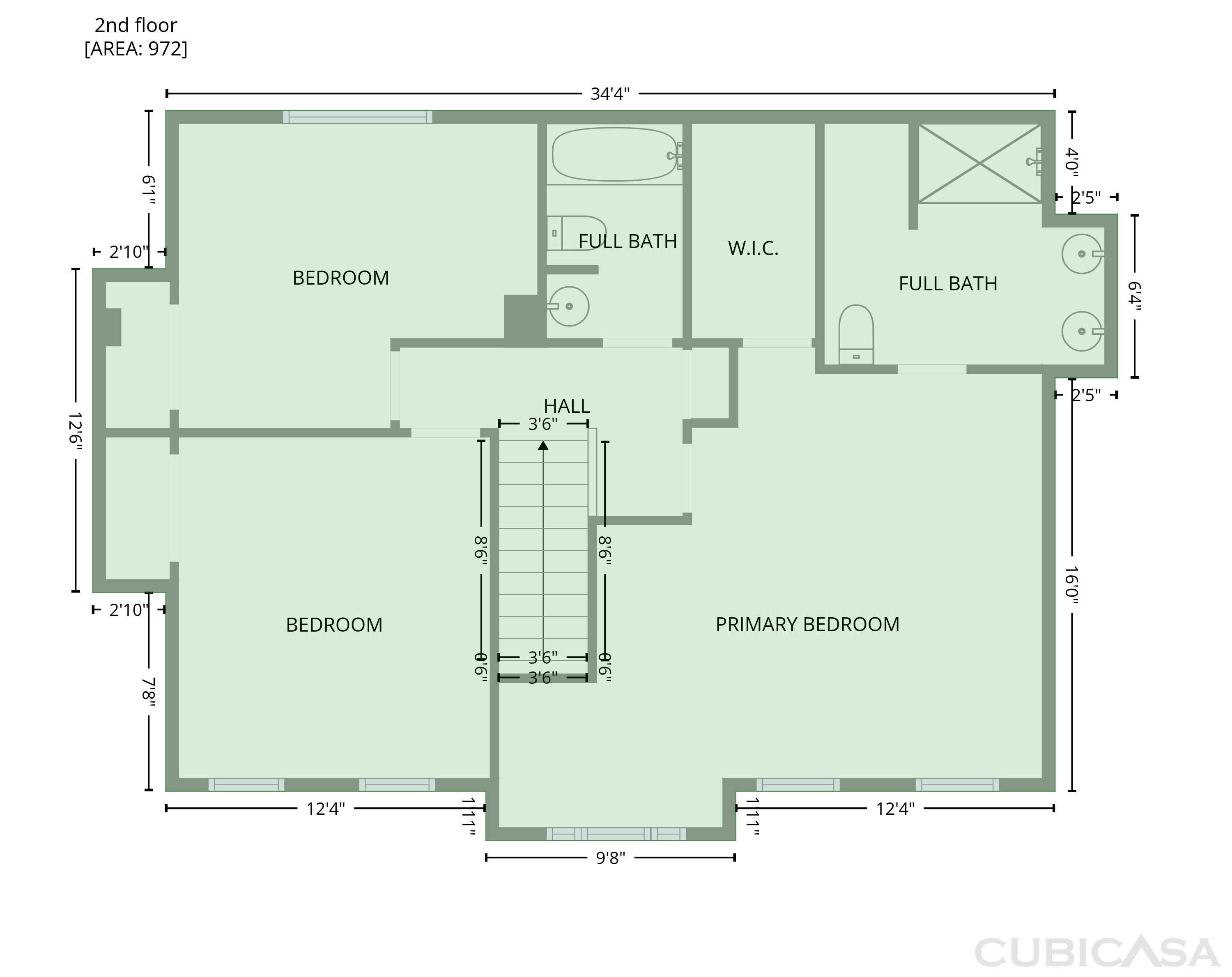 Second Floor of 7 Barrington Ct, Sharpsburg, GA