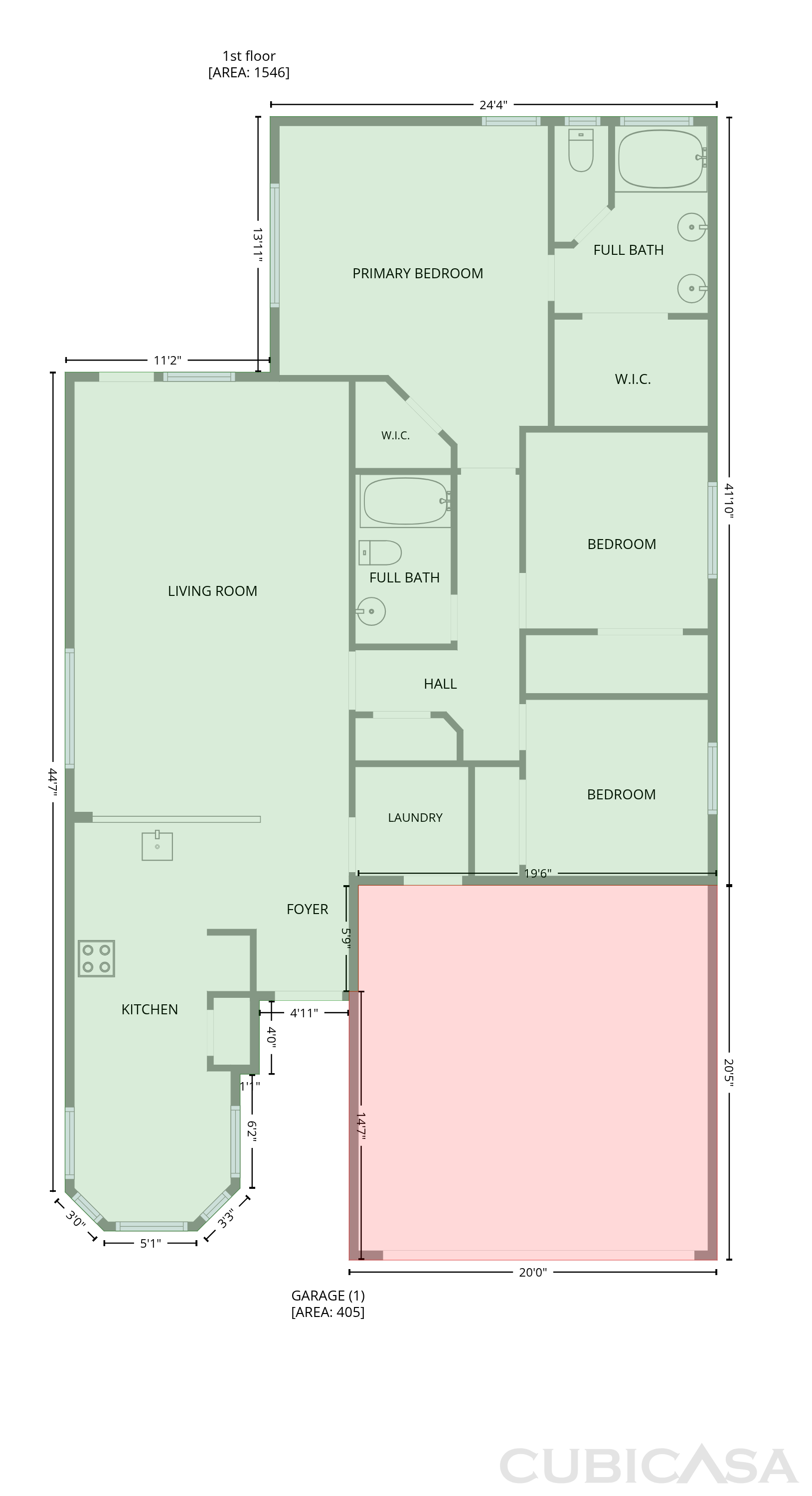 Main Floor of 13026 W Corrine Dr, El Mirage, AZ