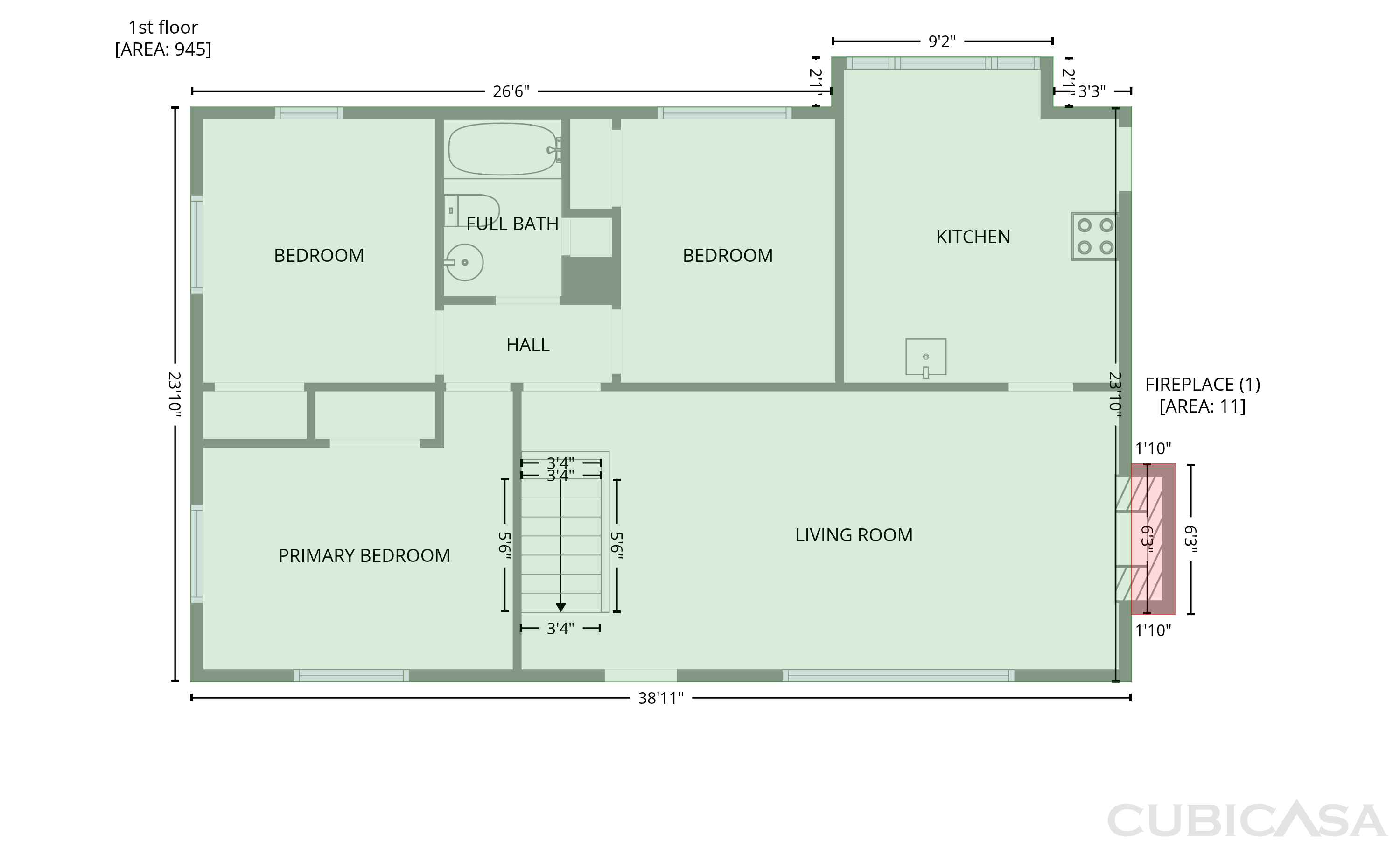 Second Floor of 4481 Forest Trl, Cincinnati, OH